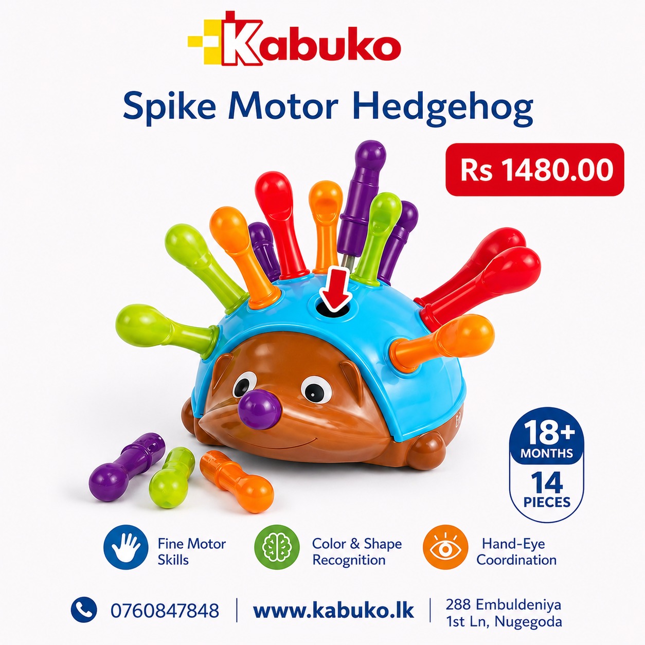 Kabuko Facebook ad: Unleash their creativity and watch them grow!