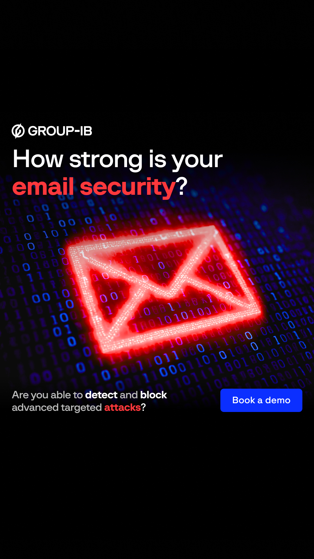 Group-IB: Intelligence-driven Cyber Security Facebook ad from Dec 18, 2025