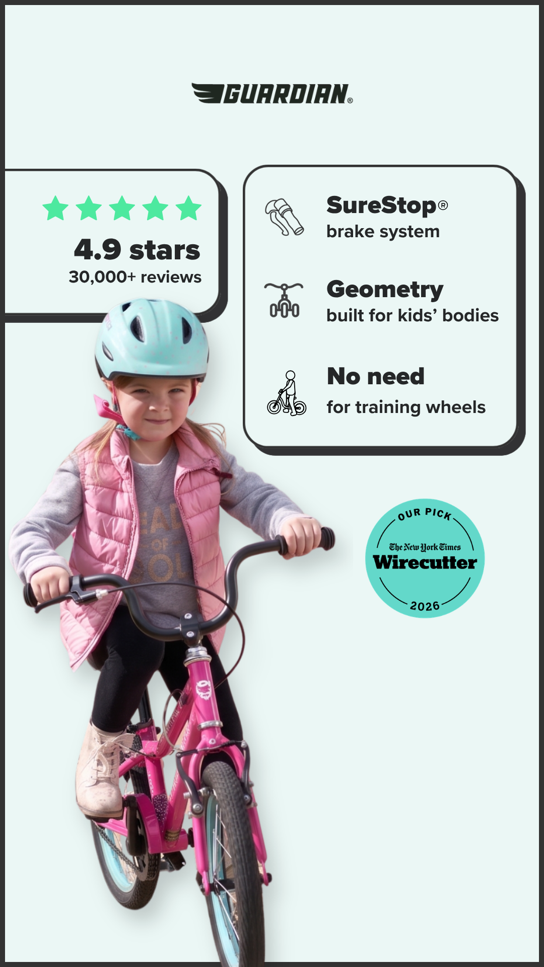 Guardian Bikes Facebook ad