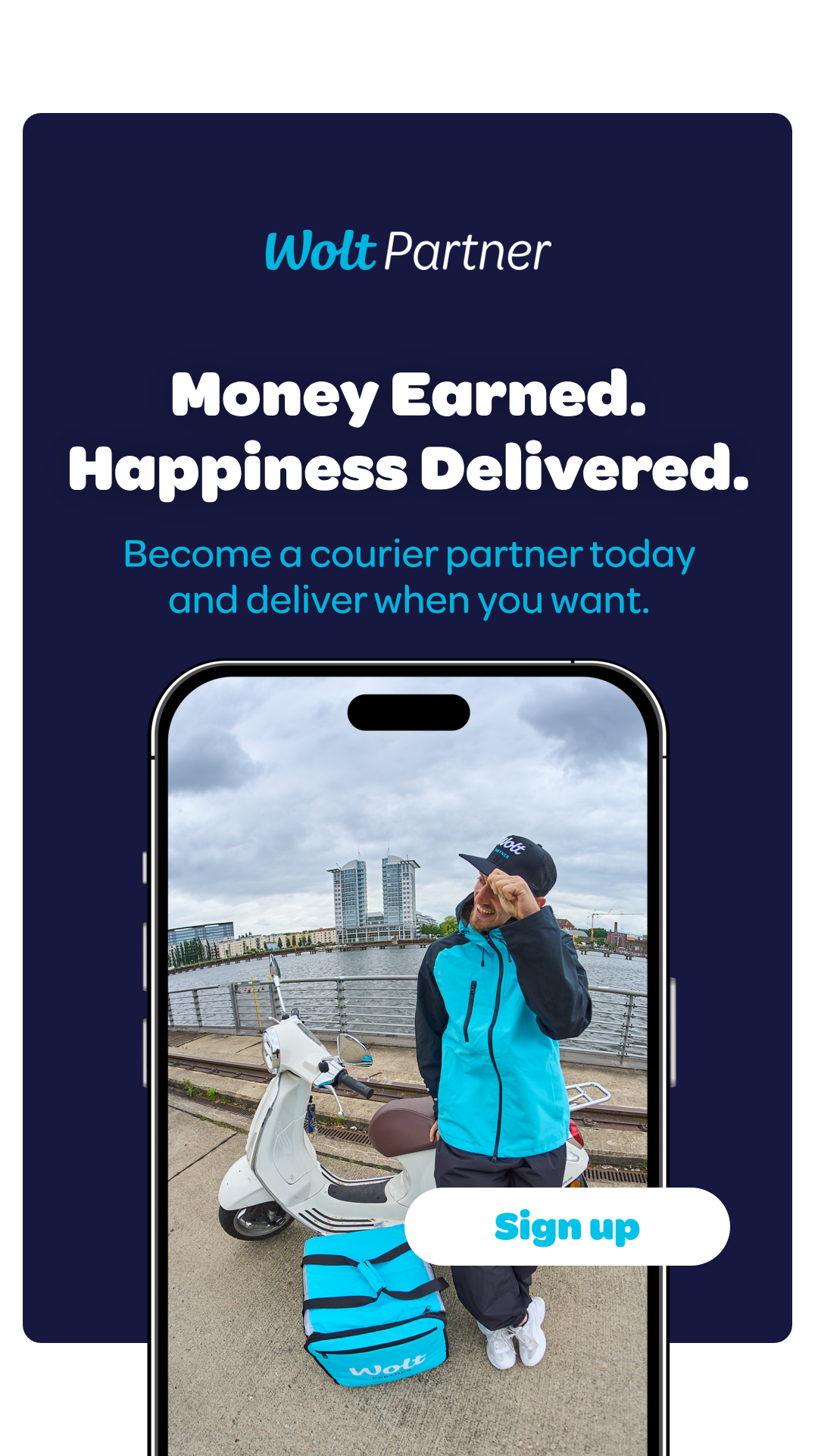 Wolt Facebook ad