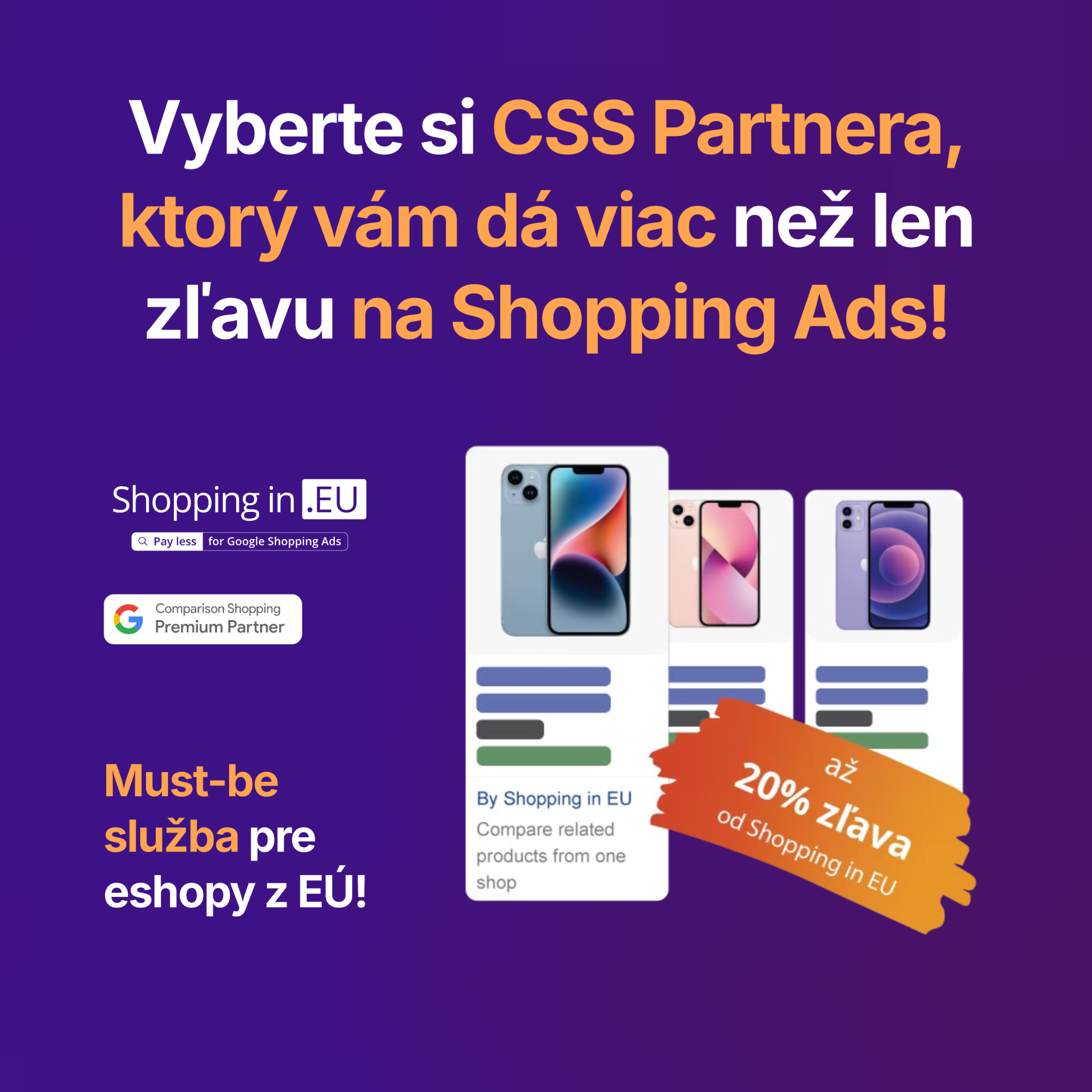 Google Shopping Ads Discounts - CSS - Shopping in EU Facebook ad