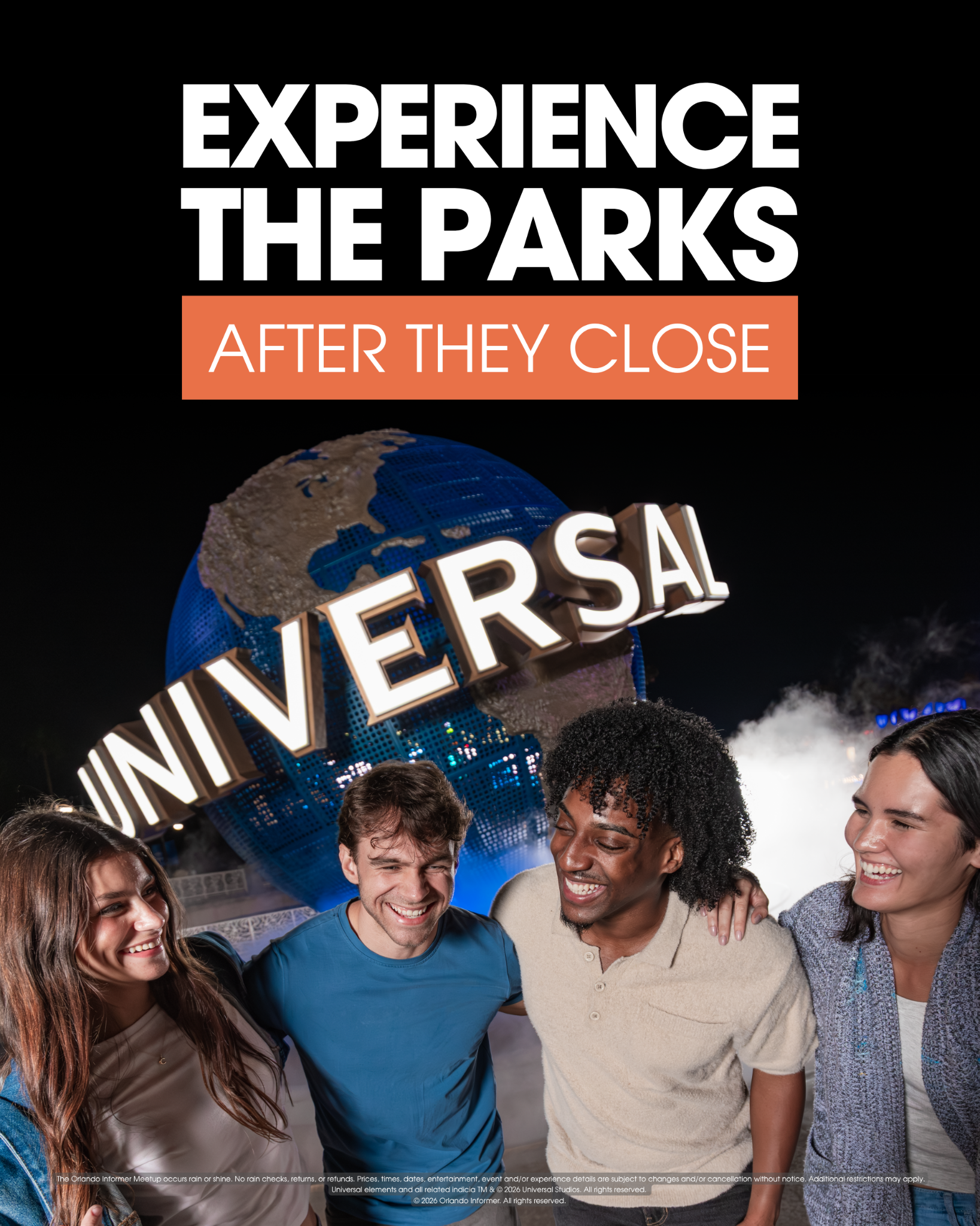 Orlando Informer Facebook ad: DECEMBER TICKETS AVAILABLE NOW