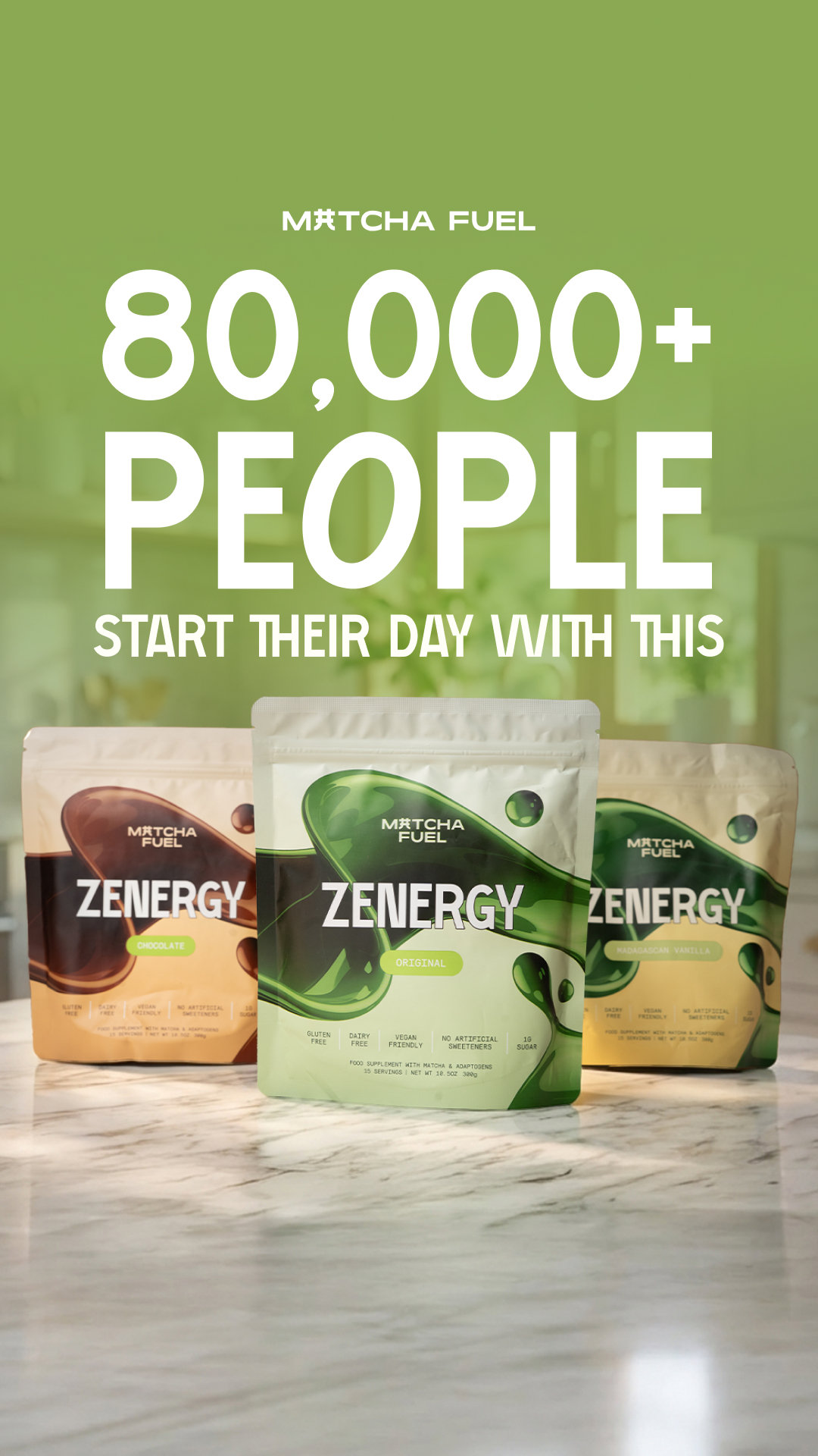 Matcha Fuel Facebook ad
