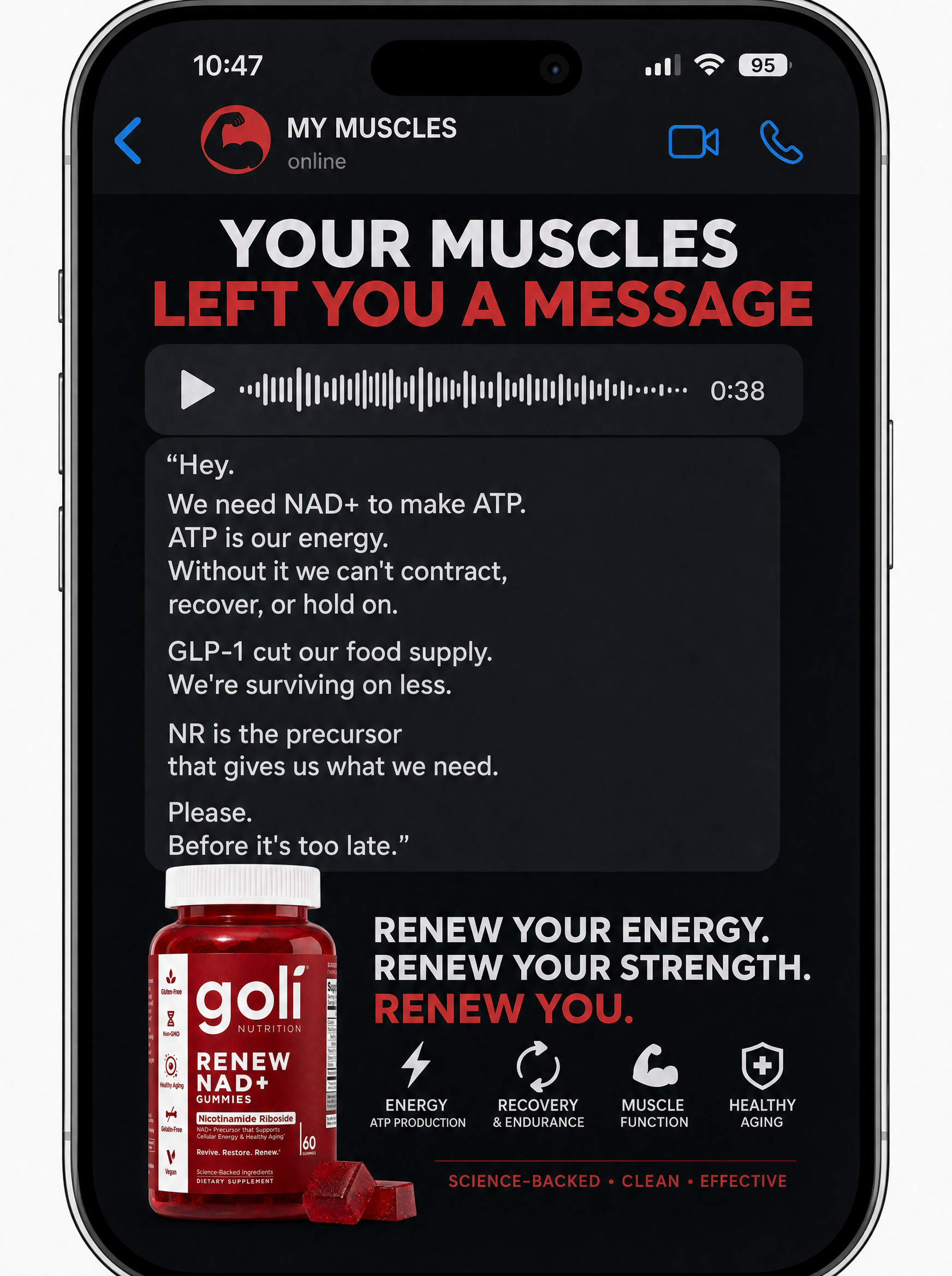 Goli Facebook ad
