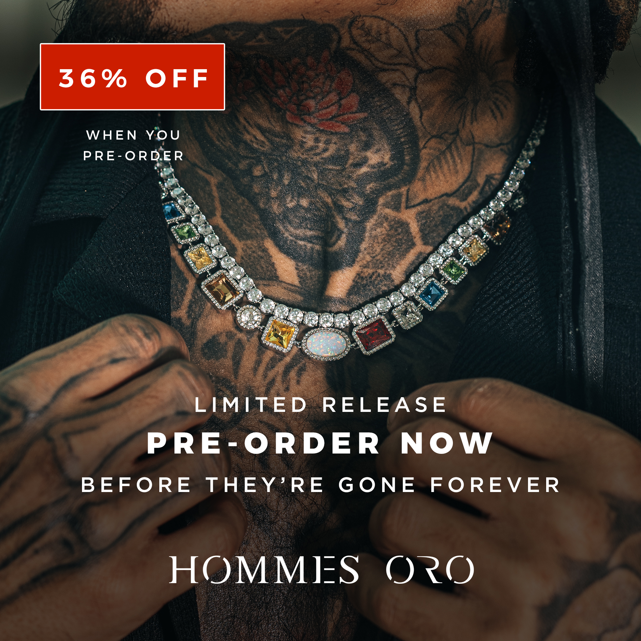 Hommes Oro Facebook ad