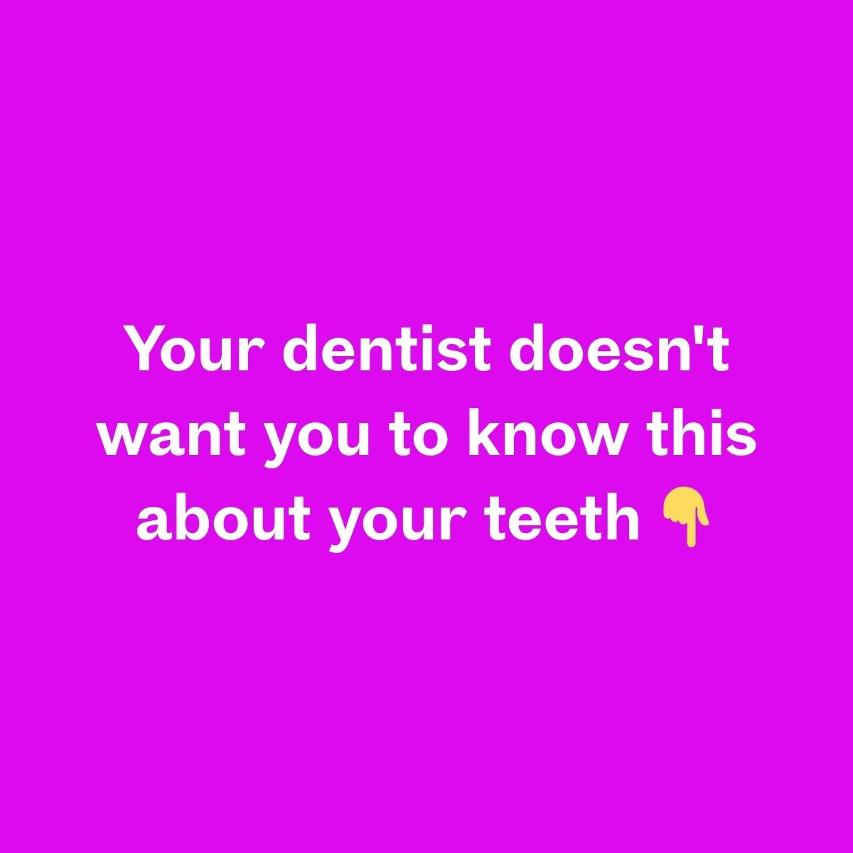 Dr Fern White Facebook ad