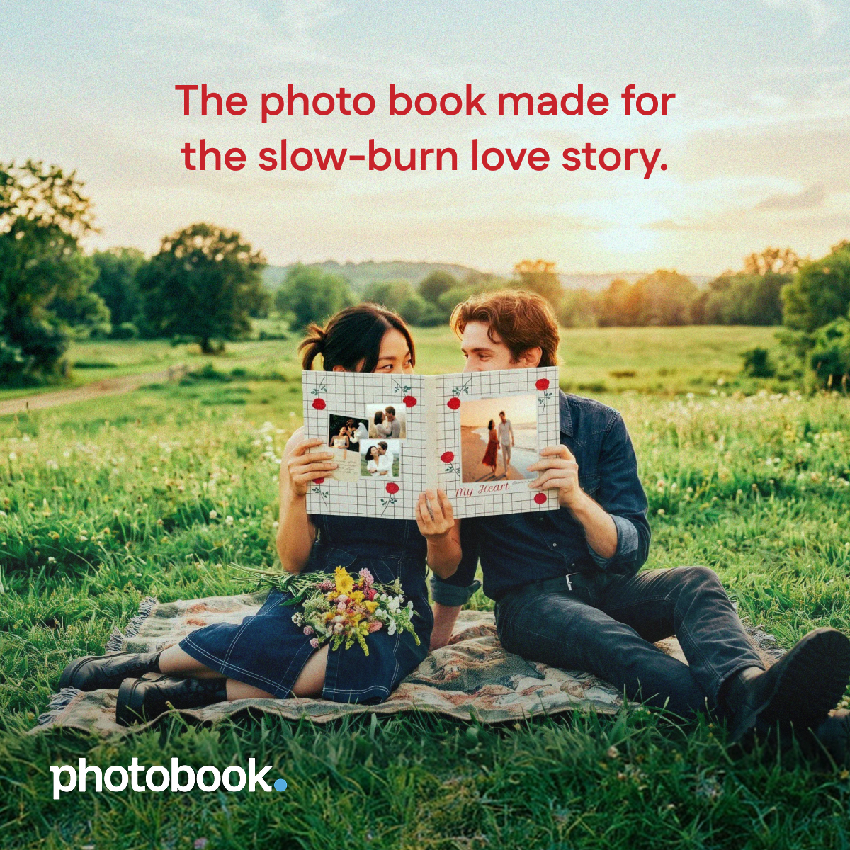 Photobook Asia Facebook ad: Ready to print your love story?