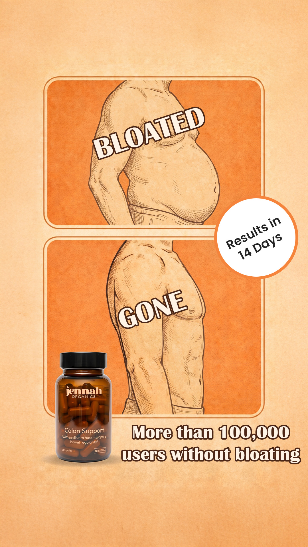 Jennah Organics Facebook ad