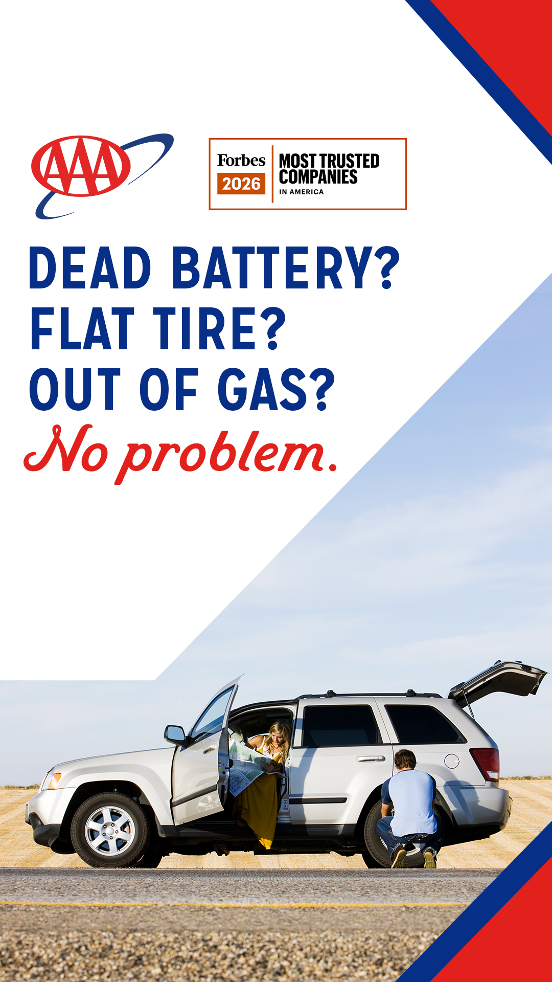 AAA The Auto Club Group Facebook ad