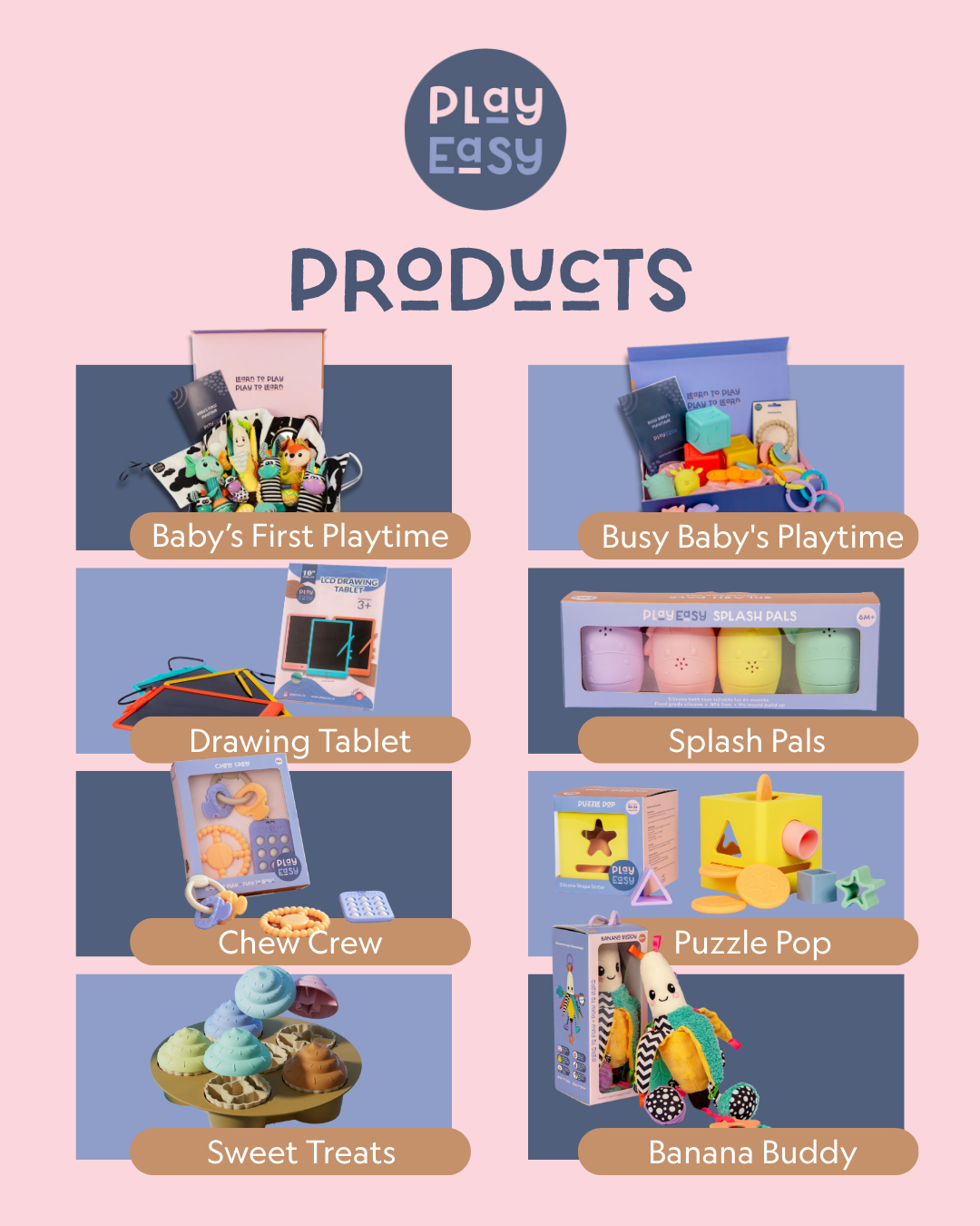 PlayEasy.ie Facebook ad: Toys that my child reaches for again and…
