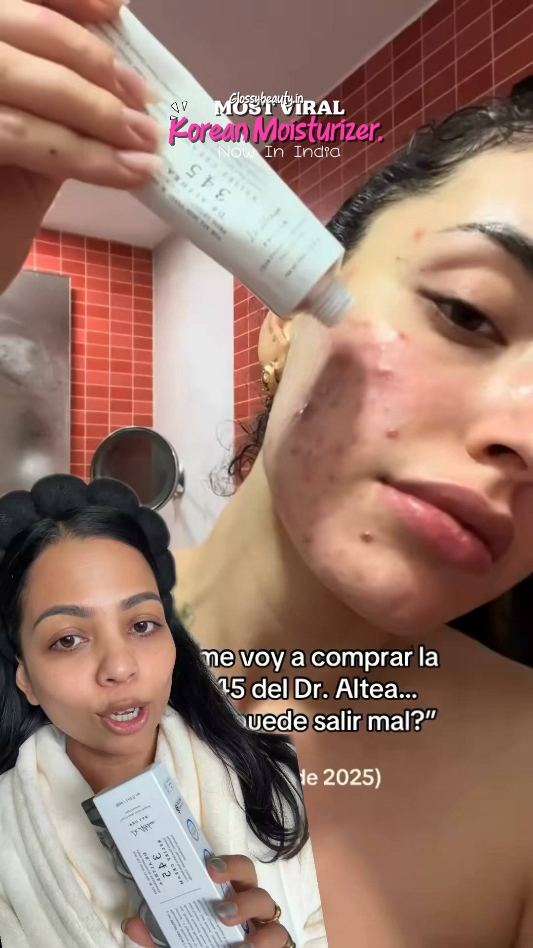 The Glossy.Beauty Facebook ad: Clear Acne, Fade Dark Spots & Brighten Skin