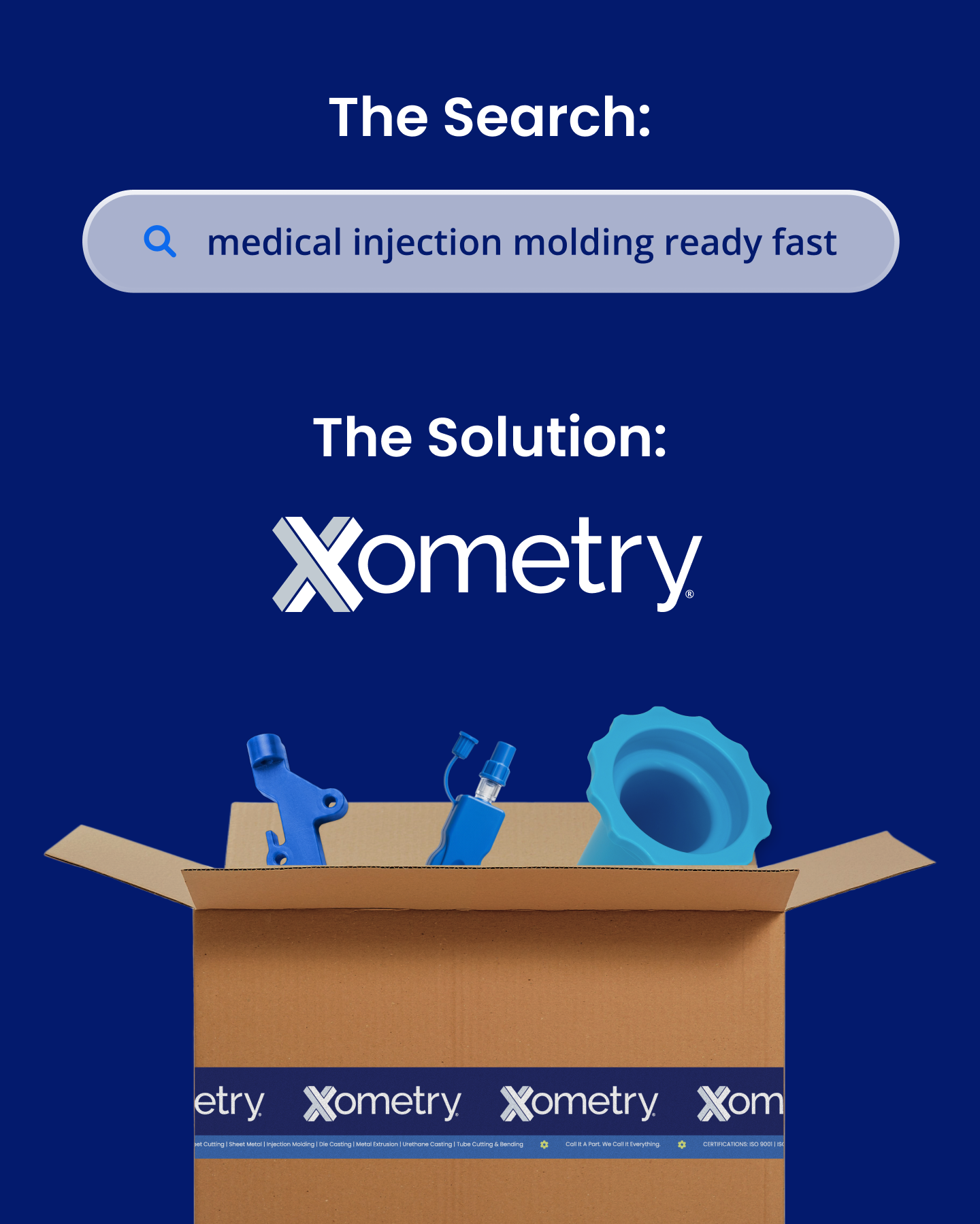 Xometry Facebook ad