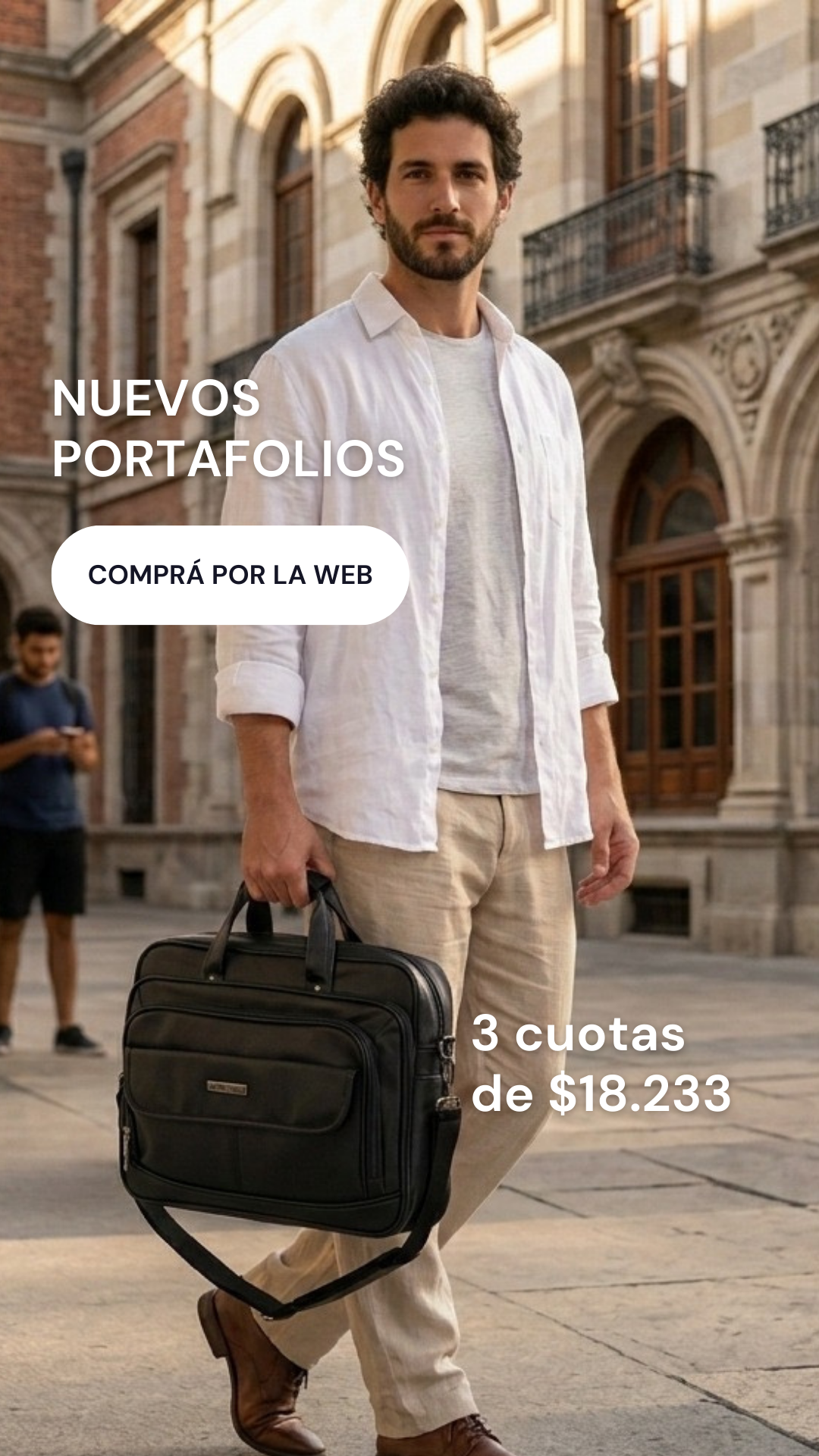 Aloha multirubro Facebook ad: Mochilas, carteras y portafolios que duran AÑOS: más…