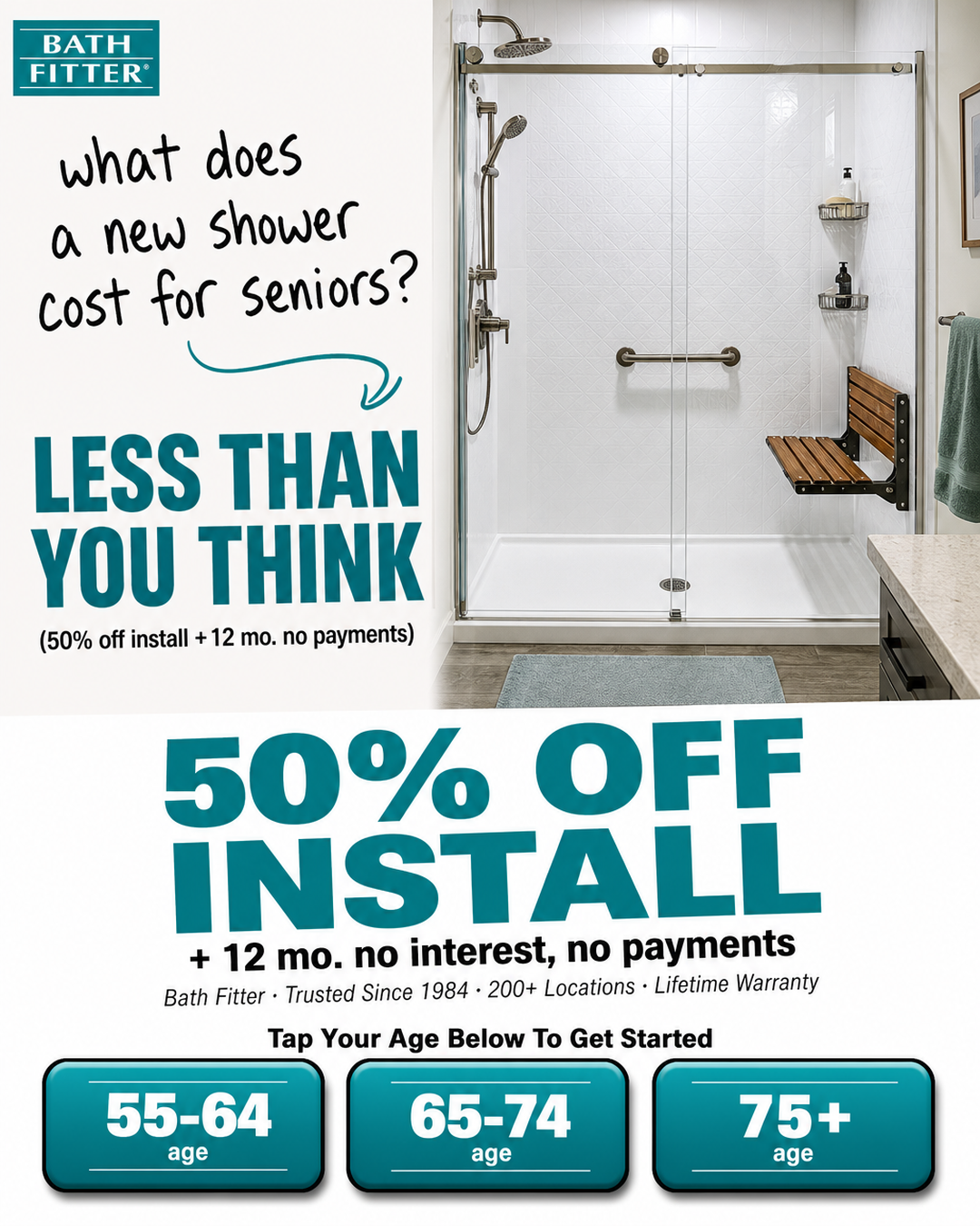 Bath Fitter Facebook ad