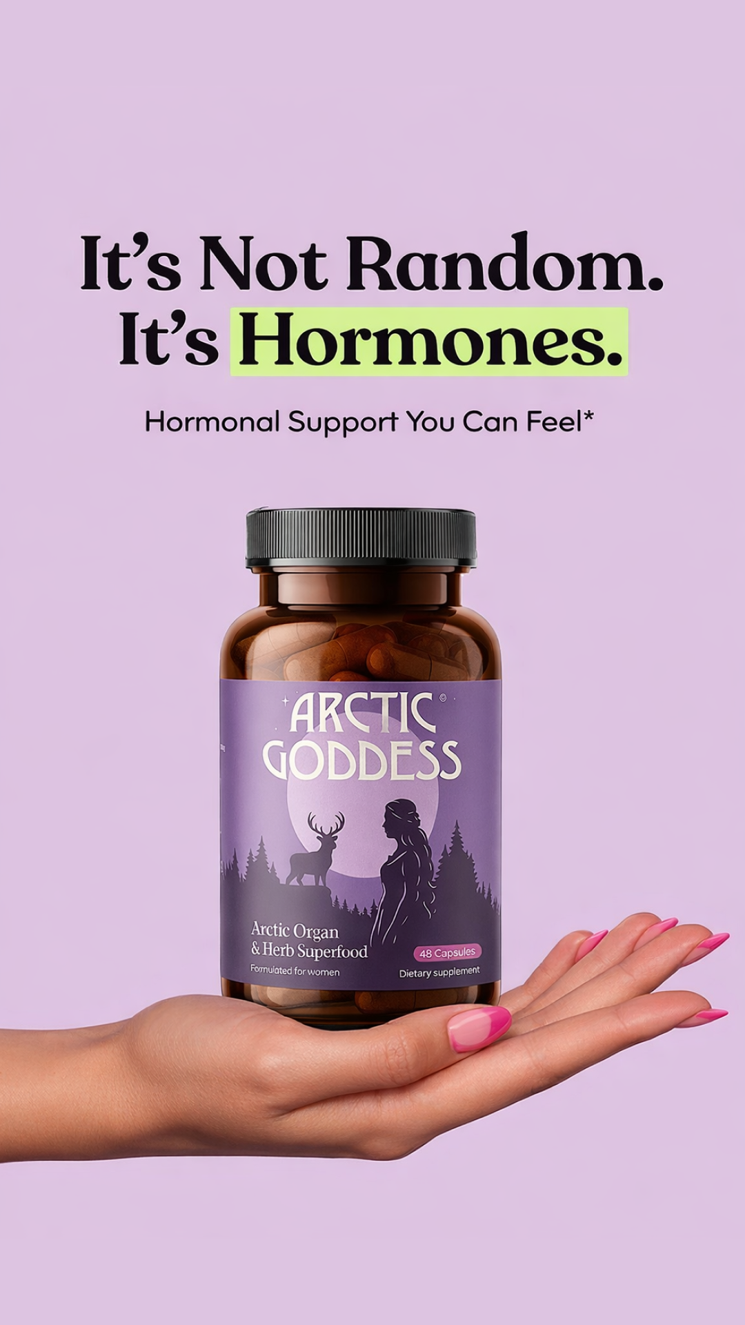 Arctic Goddess Facebook ad