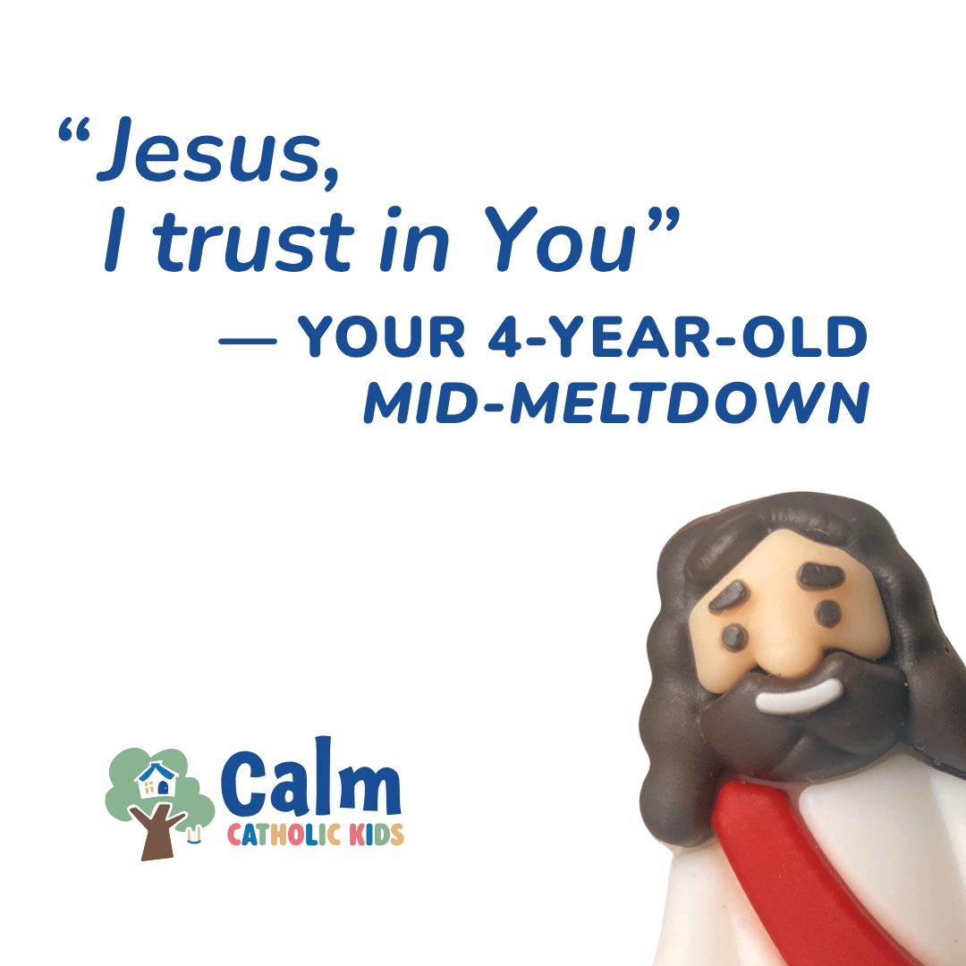 Catholic Mom Calm Facebook ad