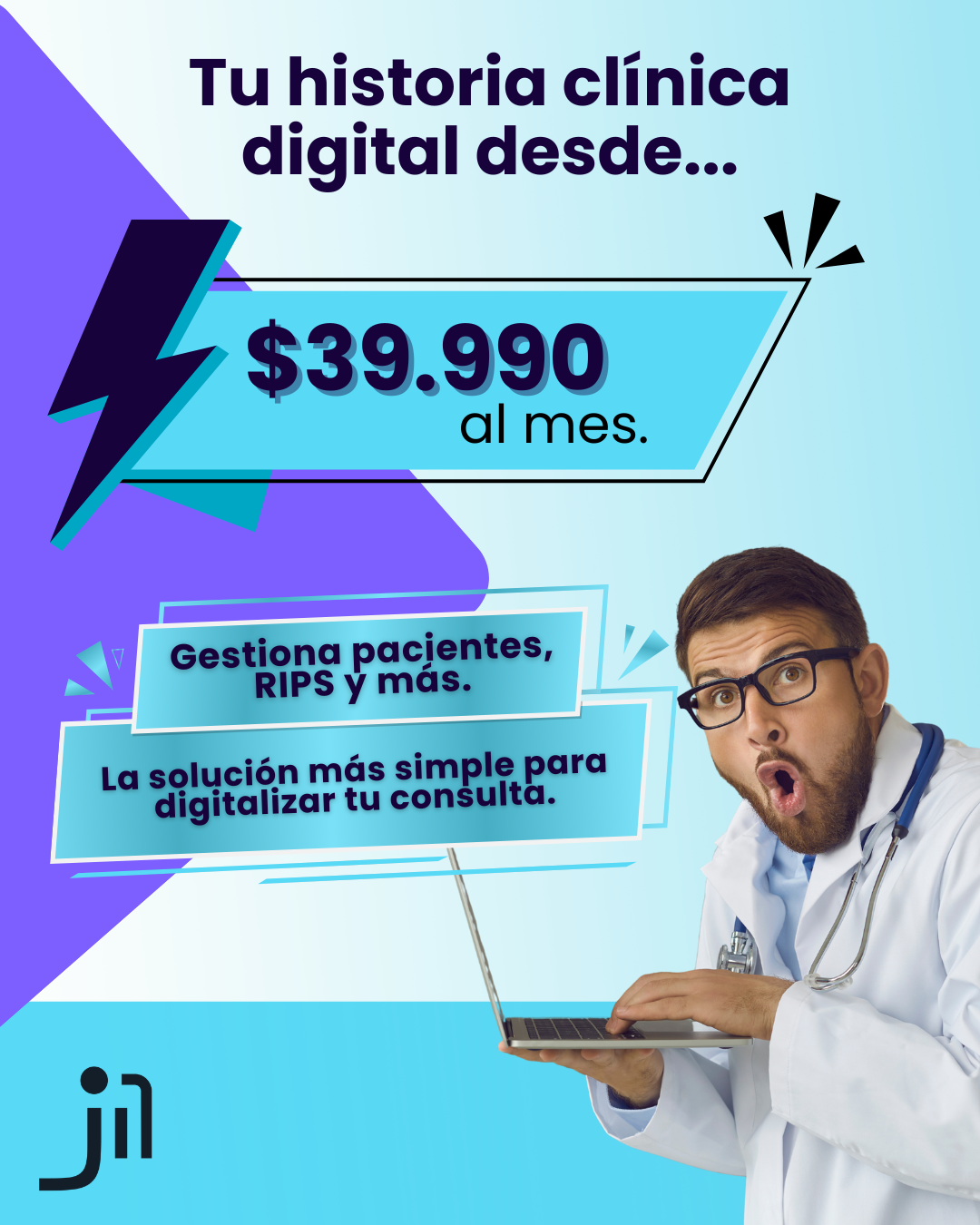 JIT Consultings Facebook ad: Agenda tu demo: 15 días GRATIS