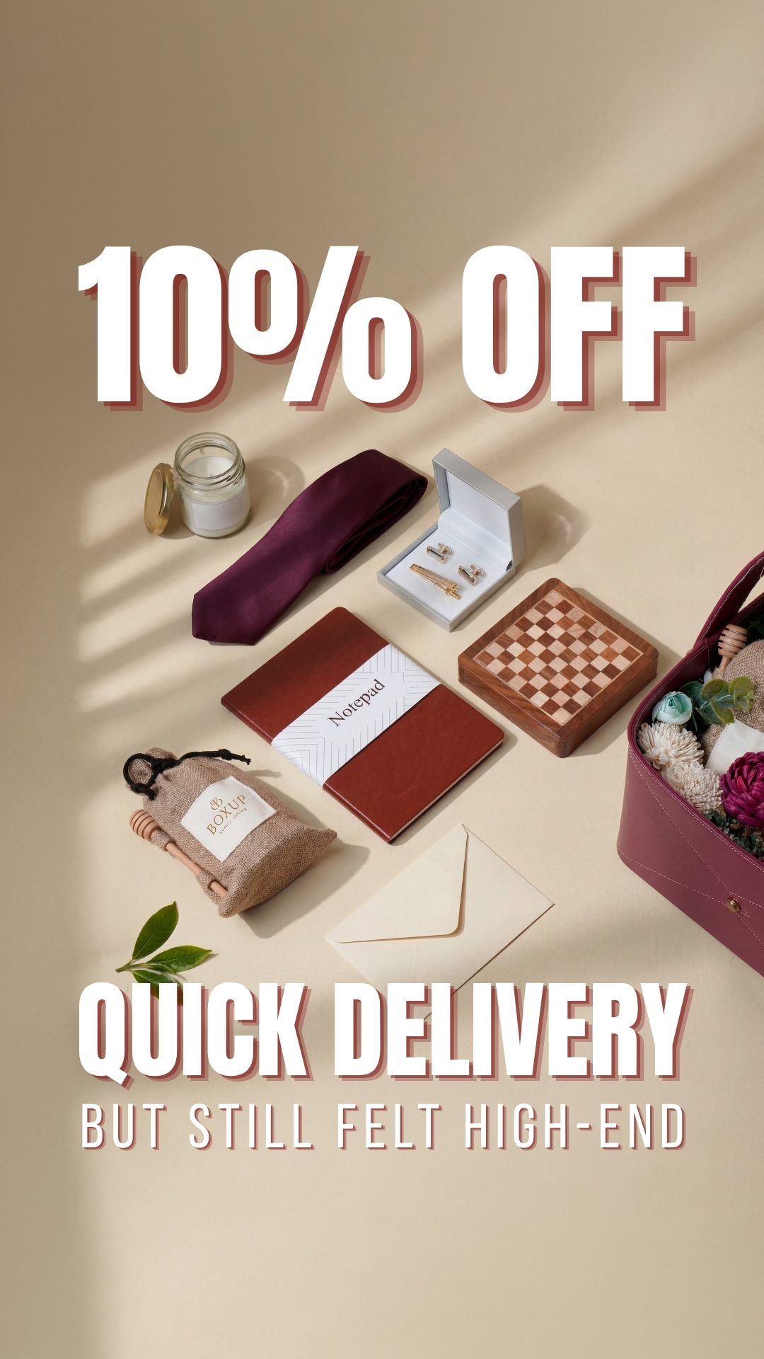 BoxUp Luxury Gifting Facebook ad
