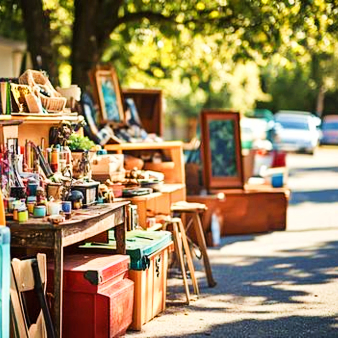 Garage Sale Tips Facebook ad