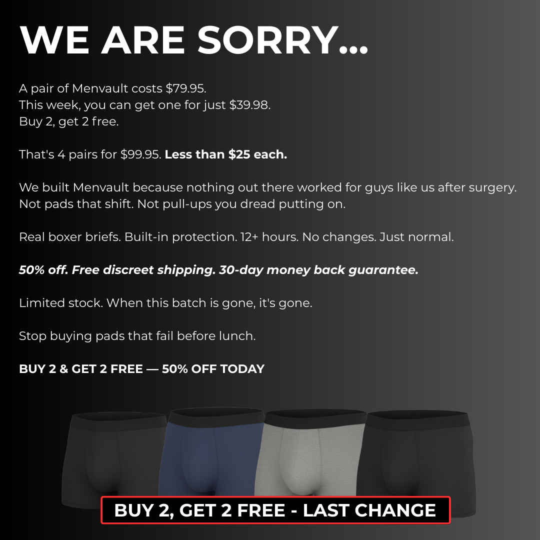Shopmenvault Facebook ad