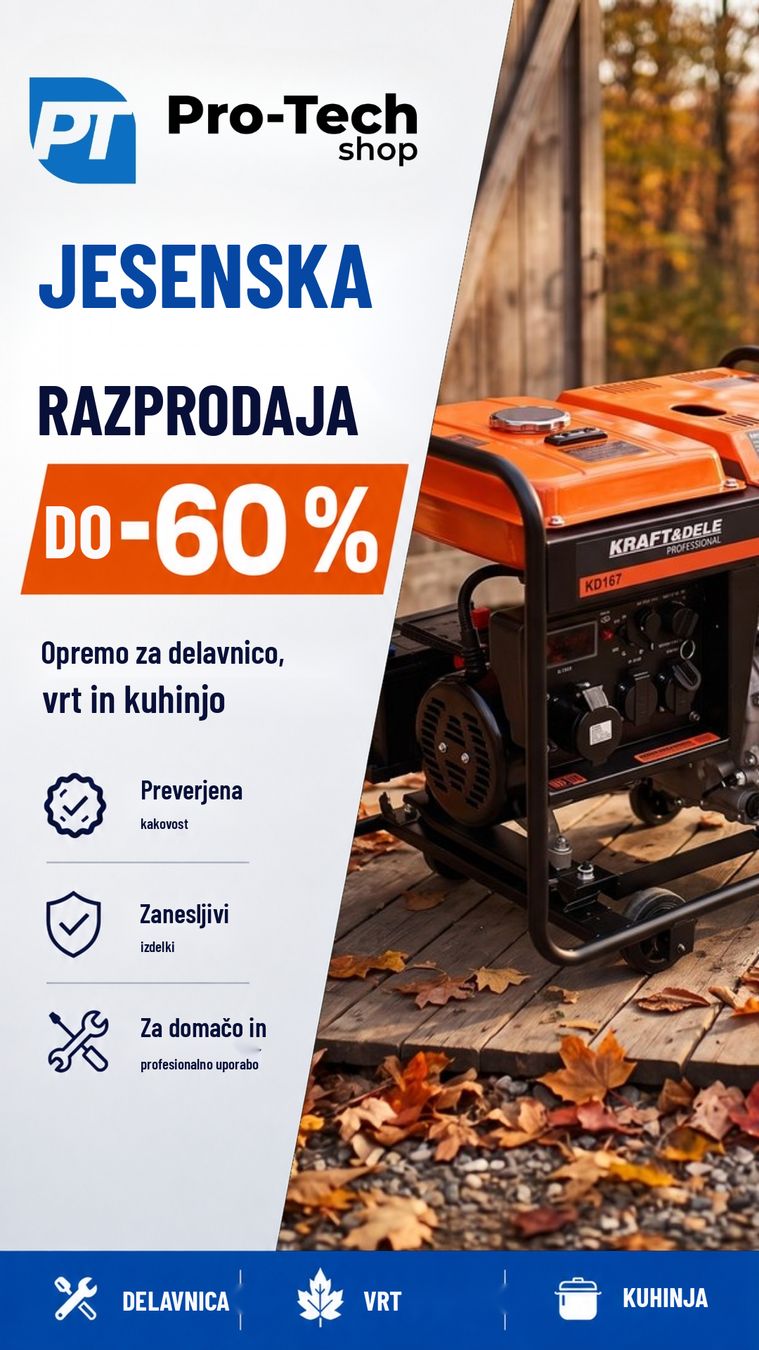 Pro-Tech shop.si Facebook ad