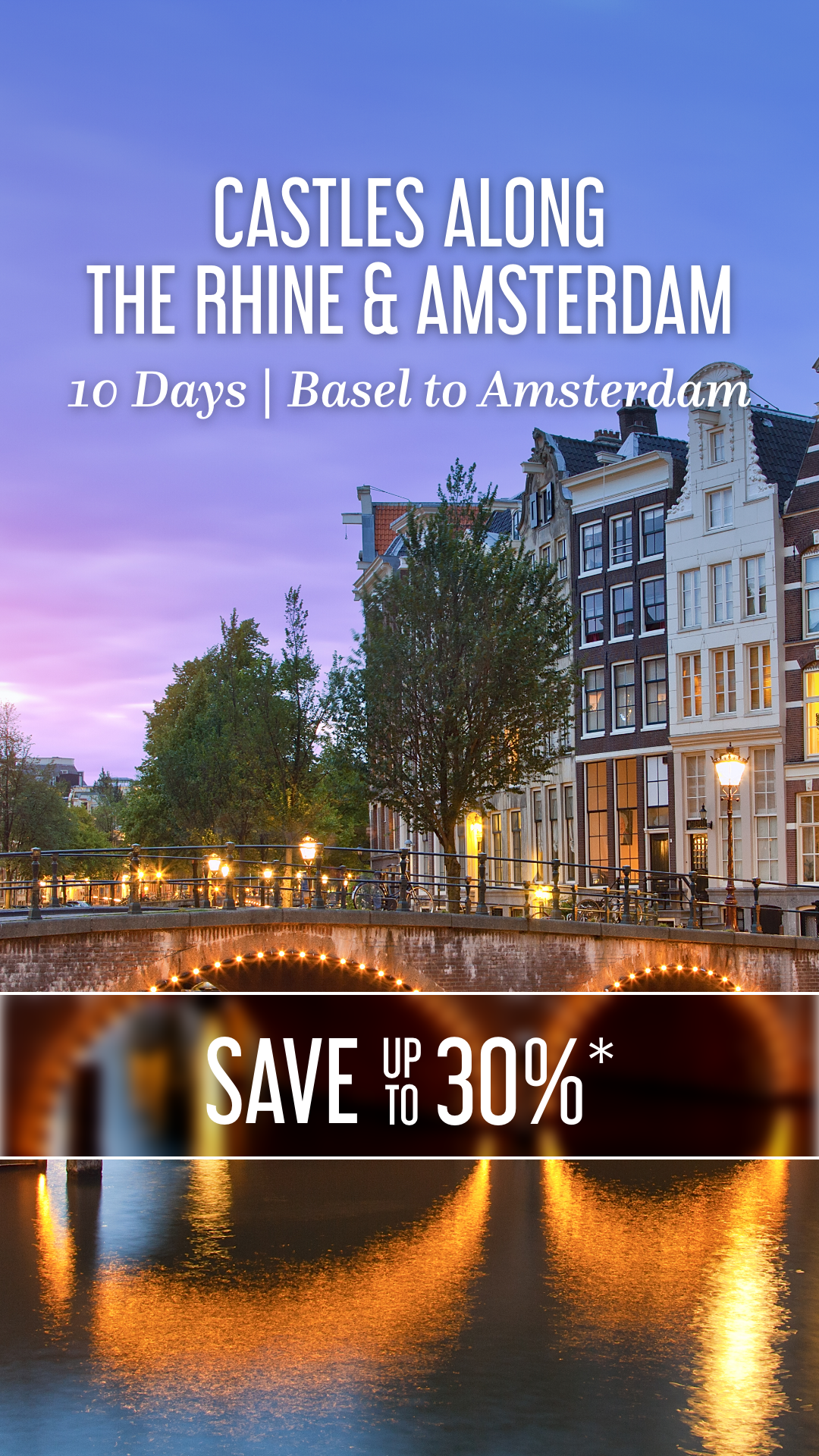 Uniworld Boutique River Cruises Facebook ad