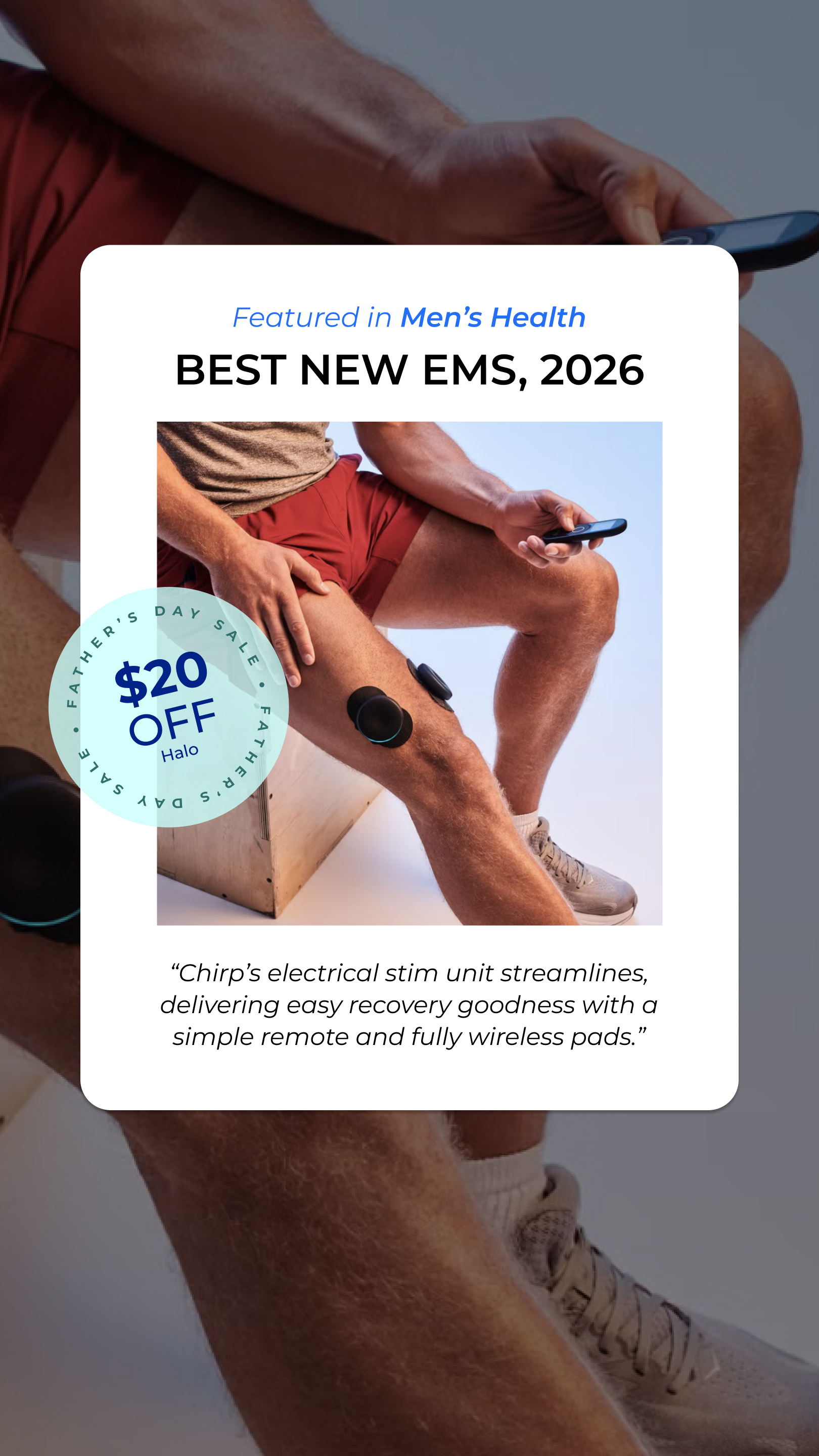 Chirp Facebook ad