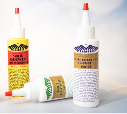 Wild Growth Hair Care Facebook ad
