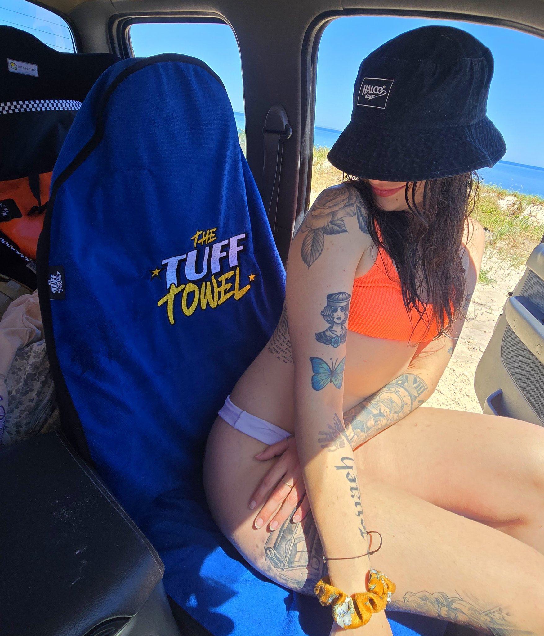 The Tuff Towel Facebook ad