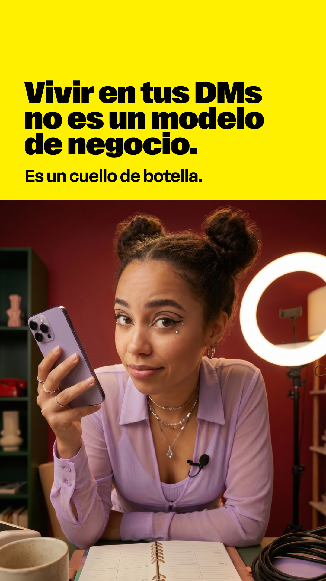 Manychat Facebook ad