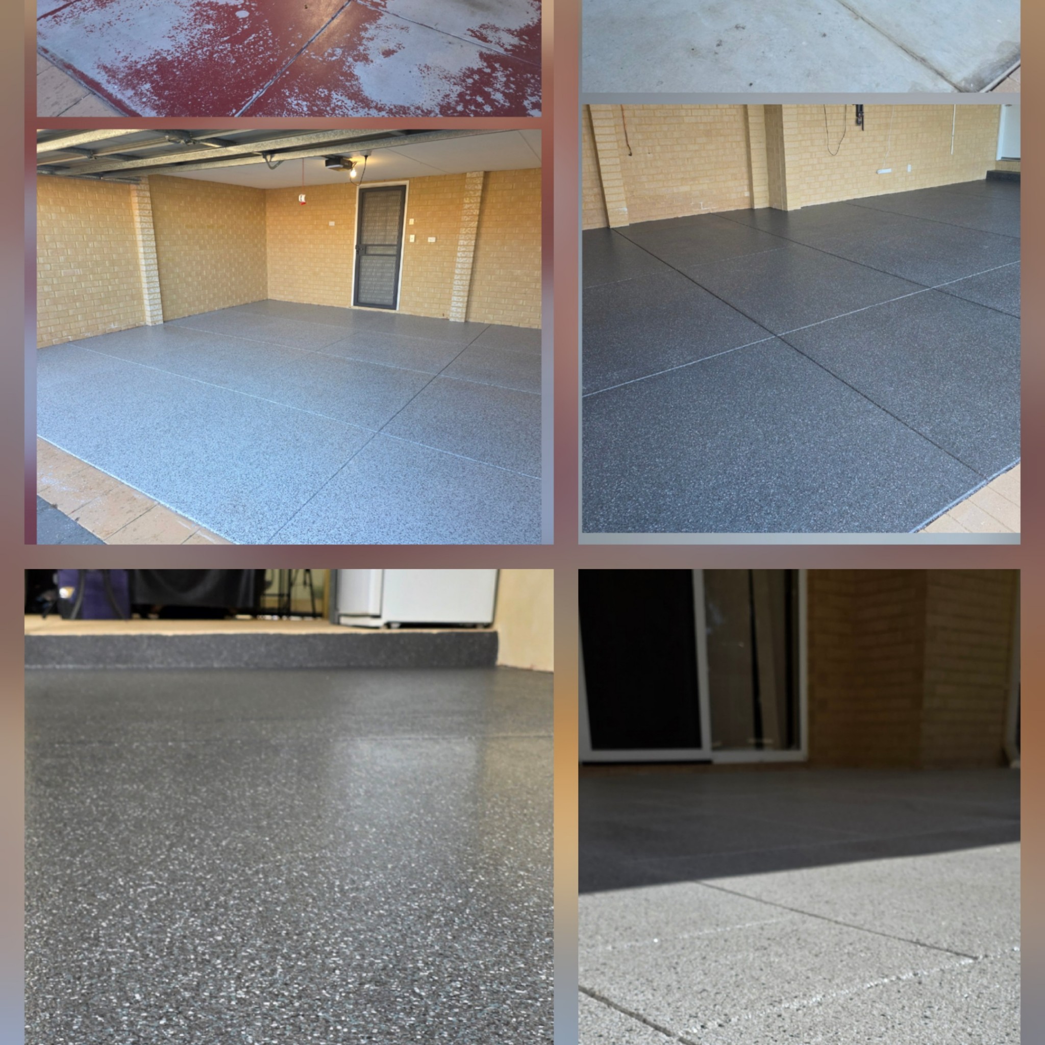 LJ Epoxy Flooring Facebook ad: Chat in Messenger