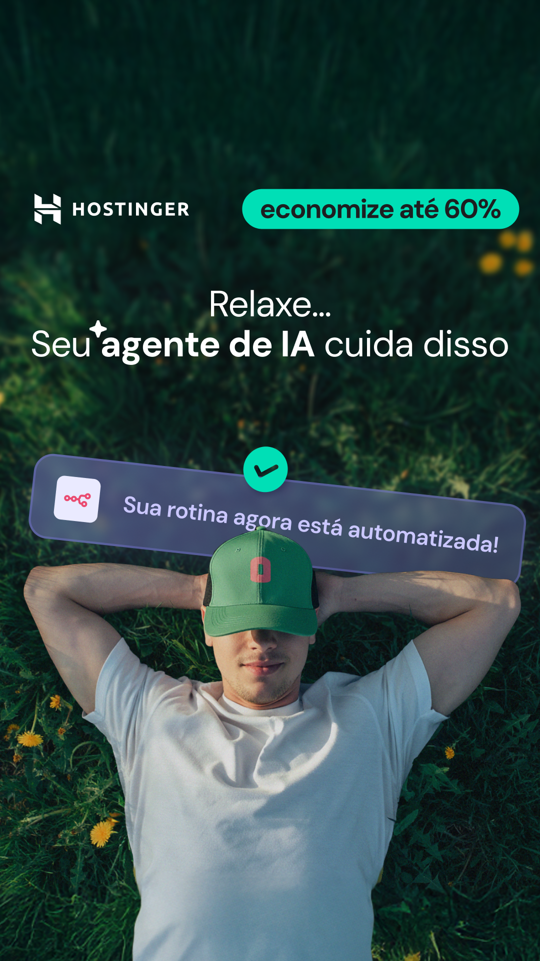 Hostinger Facebook ad from Feb 13, 2026