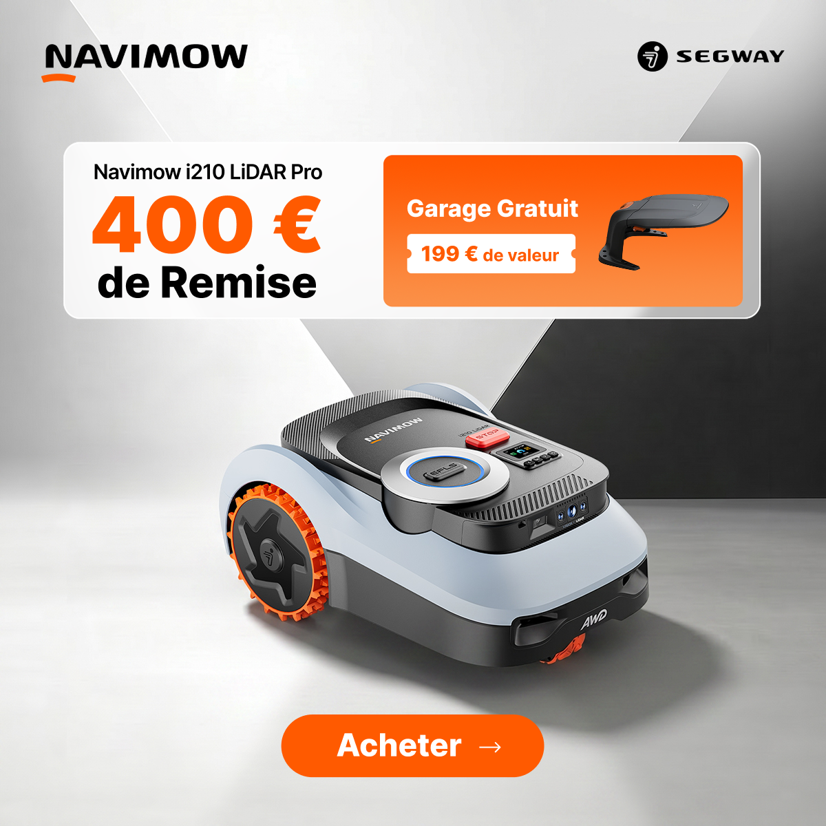 Segway Navimow FR Facebook ad
