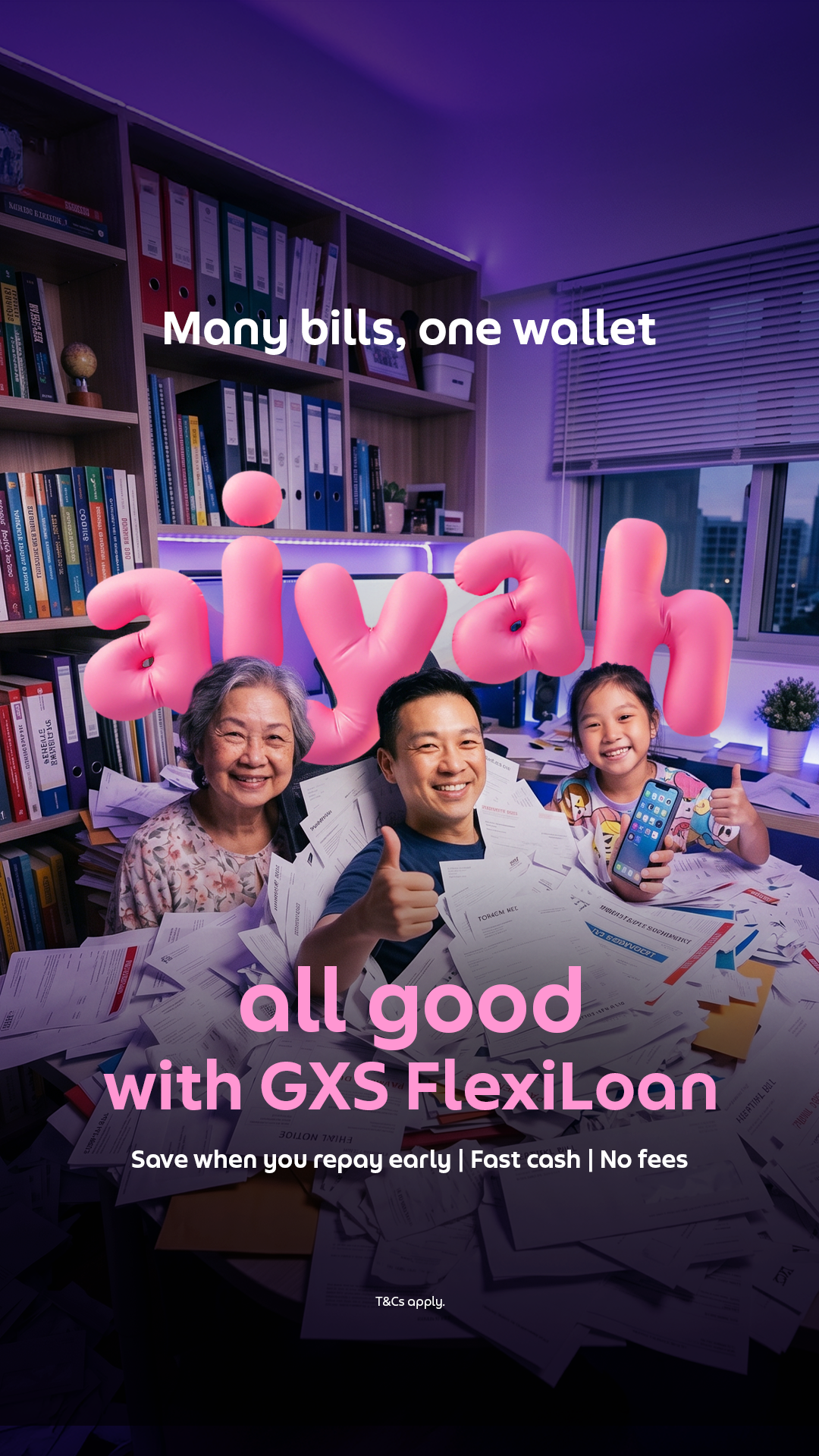 GXS Bank Facebook ad