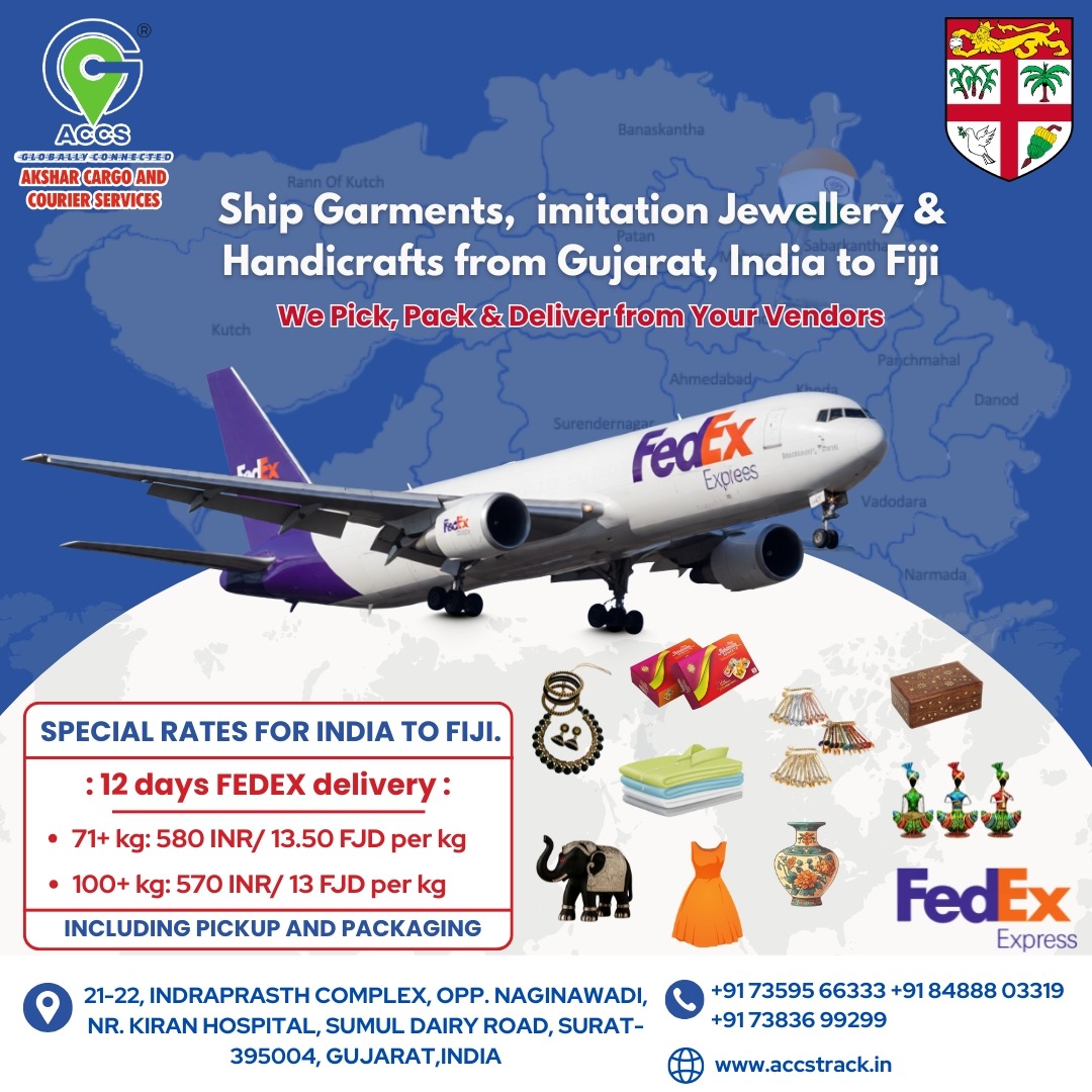 Akshar Cargo and Courier Facebook ad