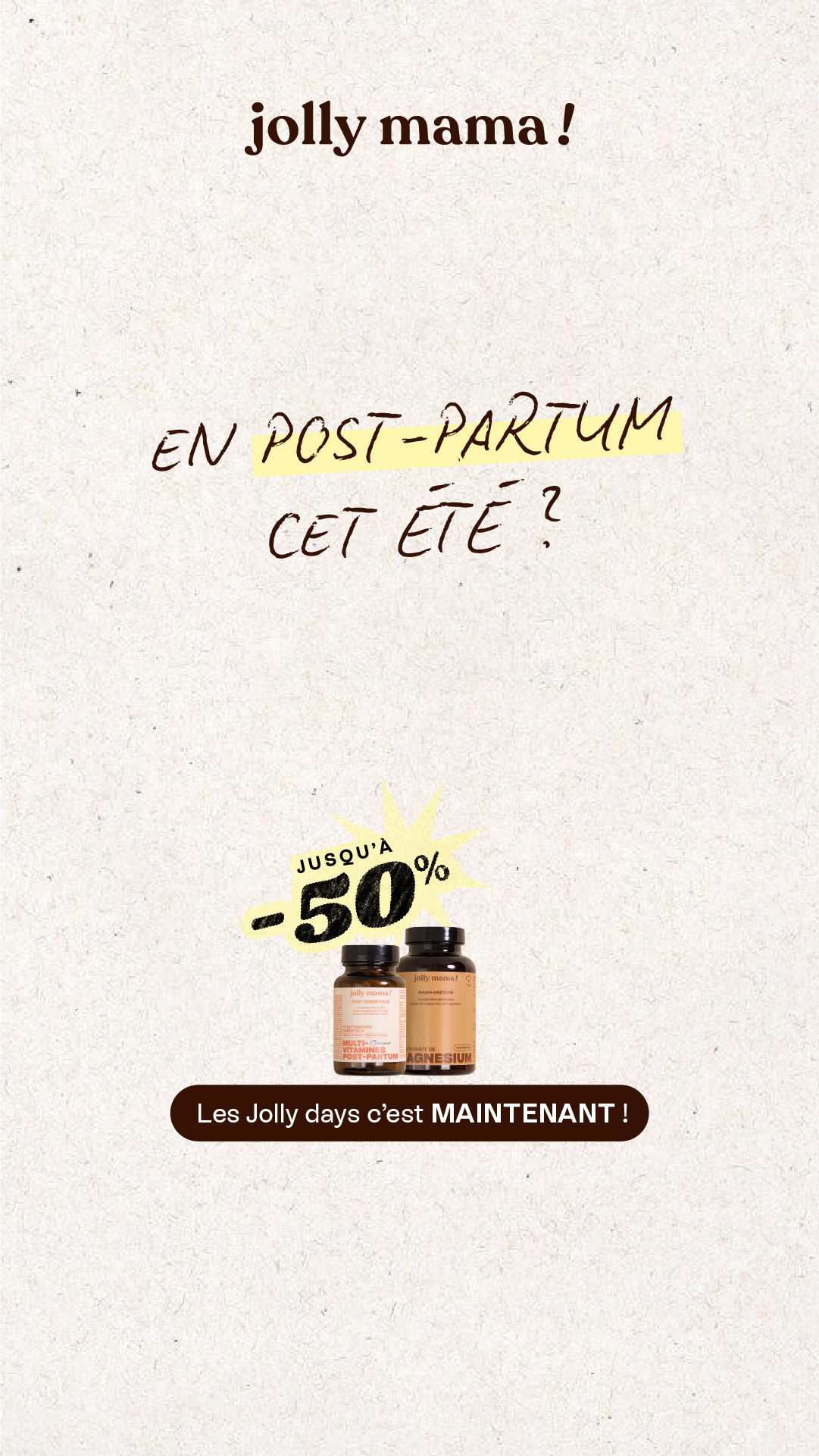 Jolly Mama Facebook ad