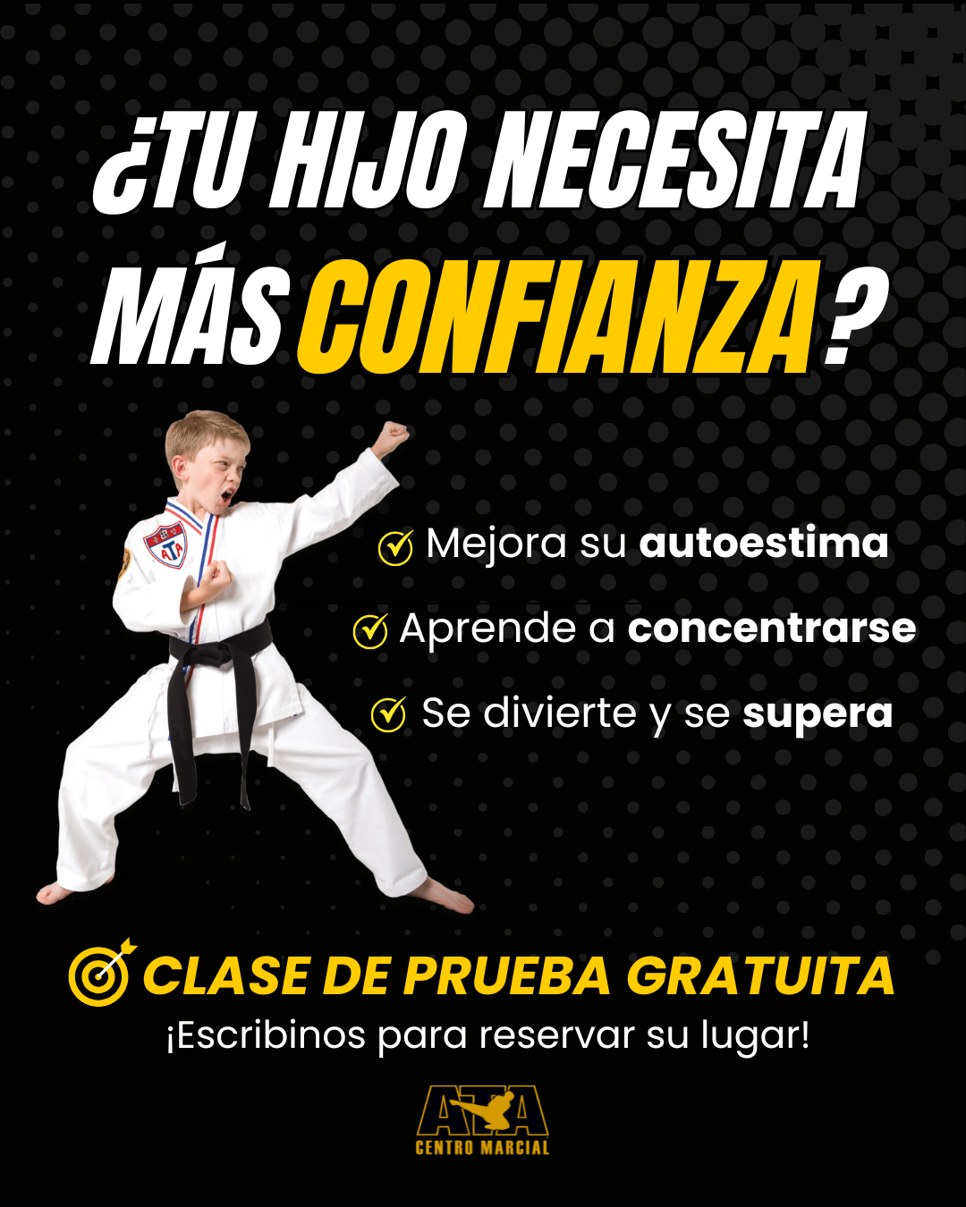 ATA Centro Marcial Olivos Facebook ad: Chatea con nosotros
