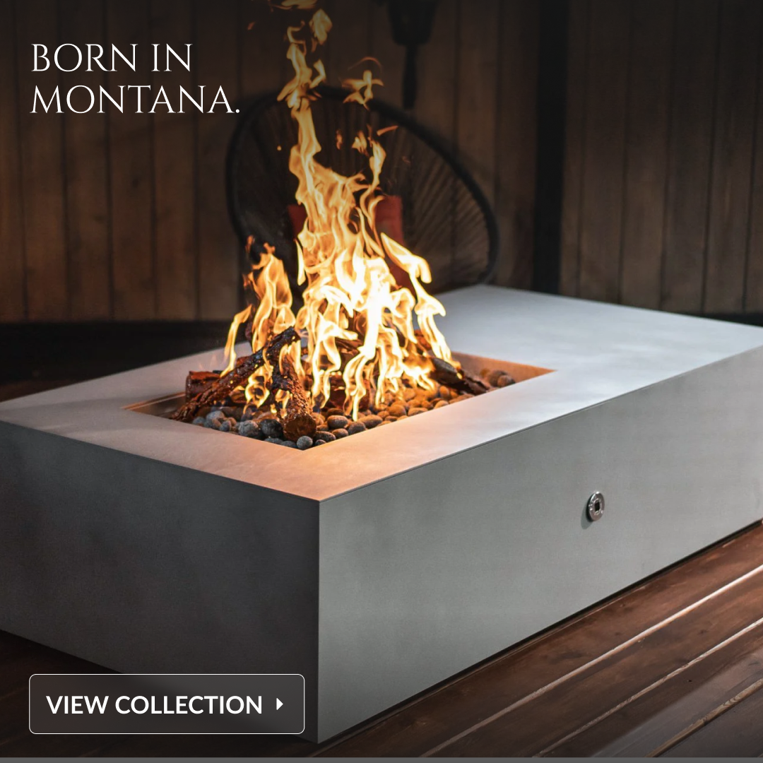 Montana Fire Pits Facebook ad: Built stronger for your family.