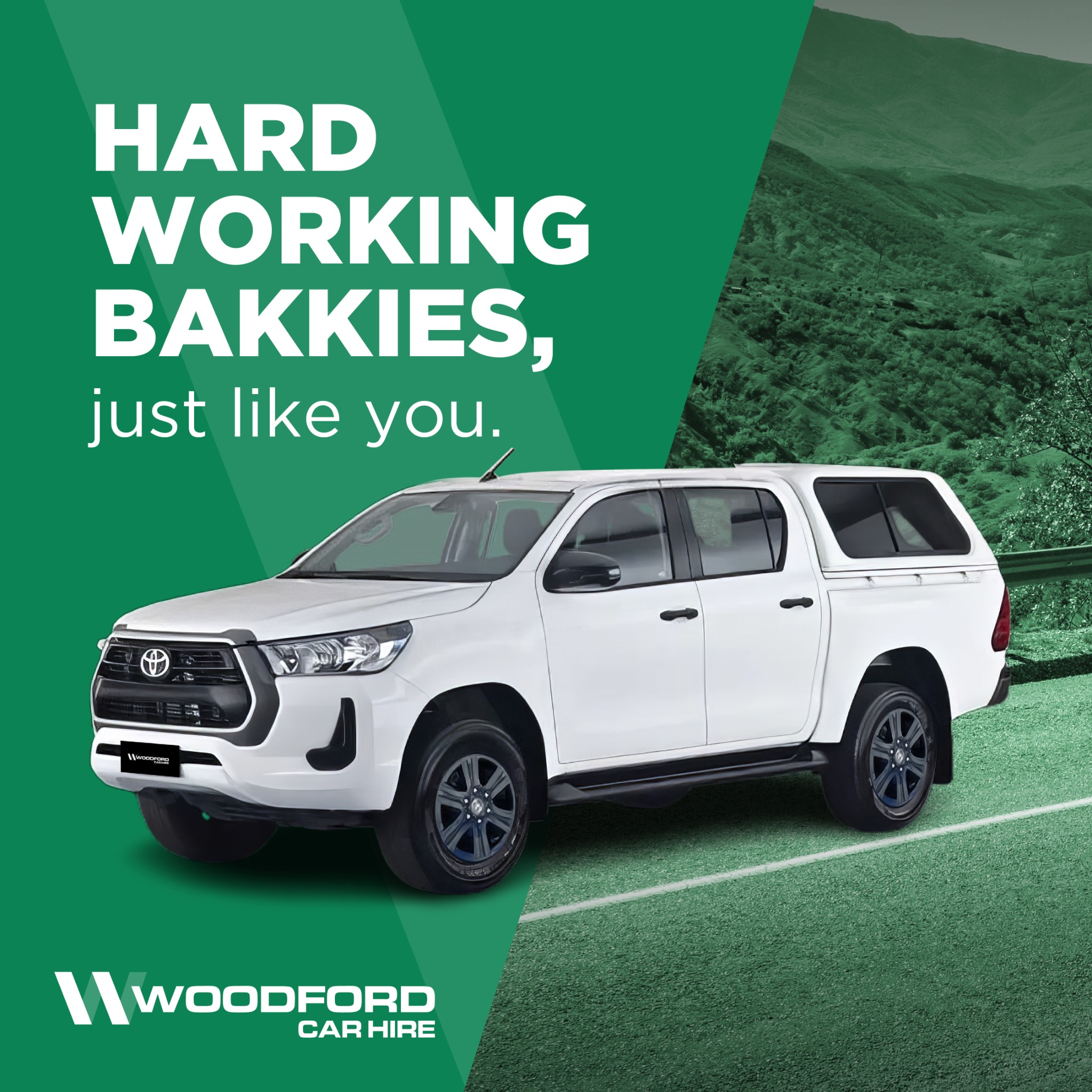 Woodford Car Hire Facebook ad