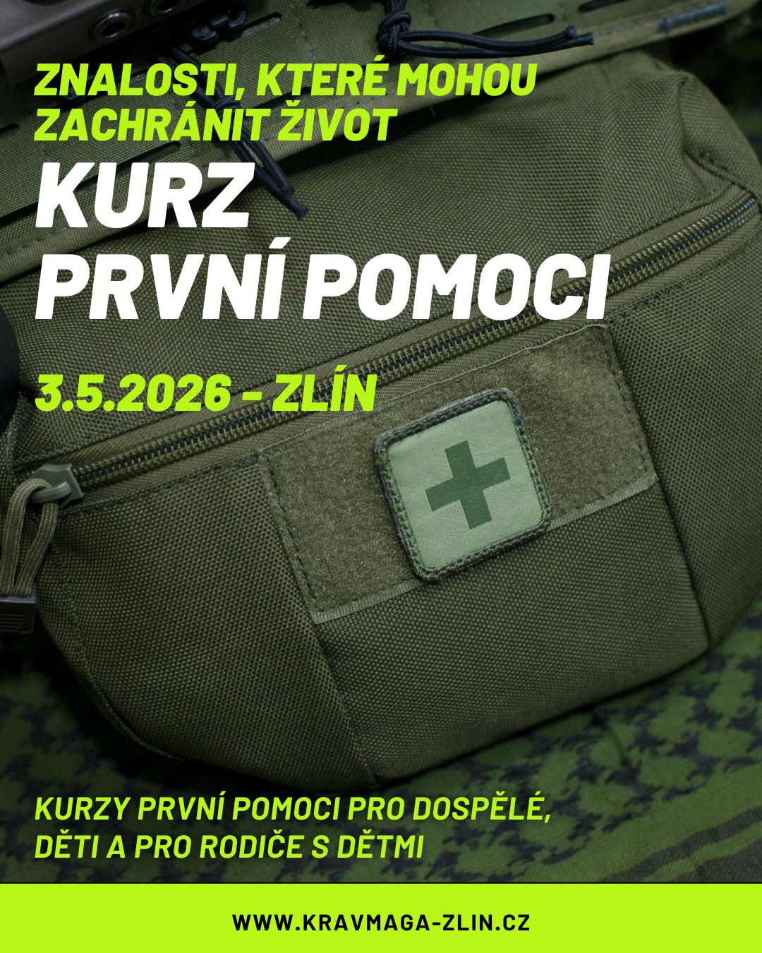 Krav Maga Zlín Facebook ad from Apr 6, 2026