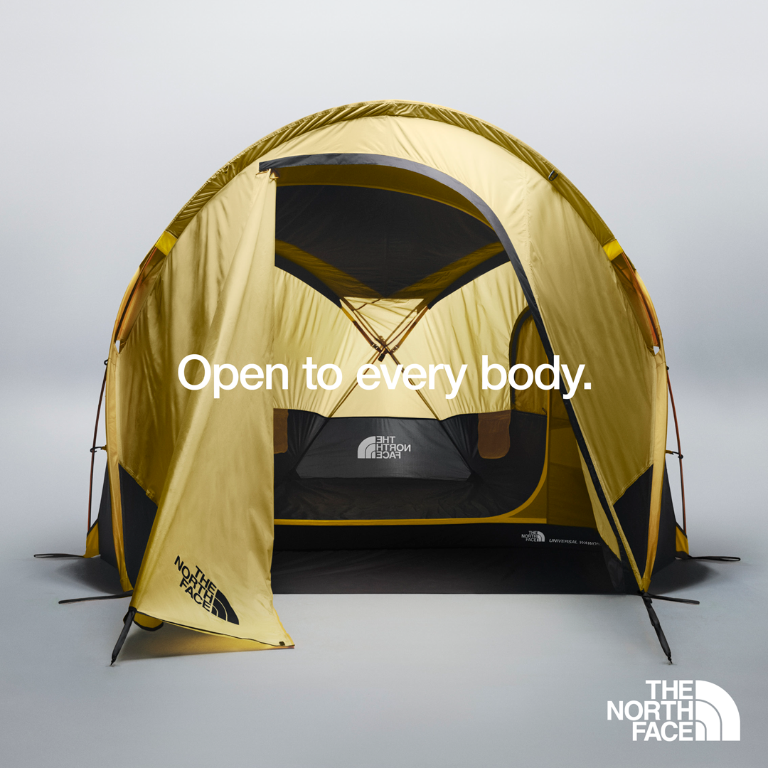 The North Face Facebook ad