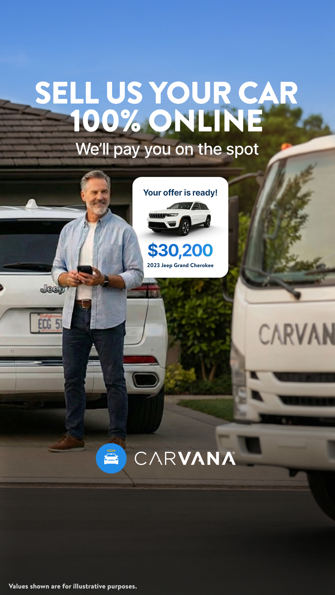 Carvana Facebook ad