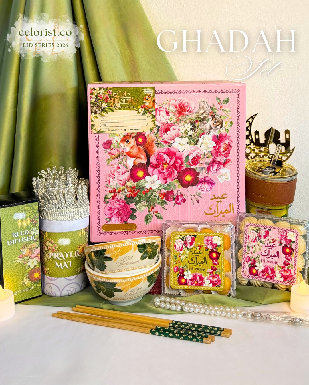 Celorist.CO Flower & Gift Facebook ad: Ghadah Set