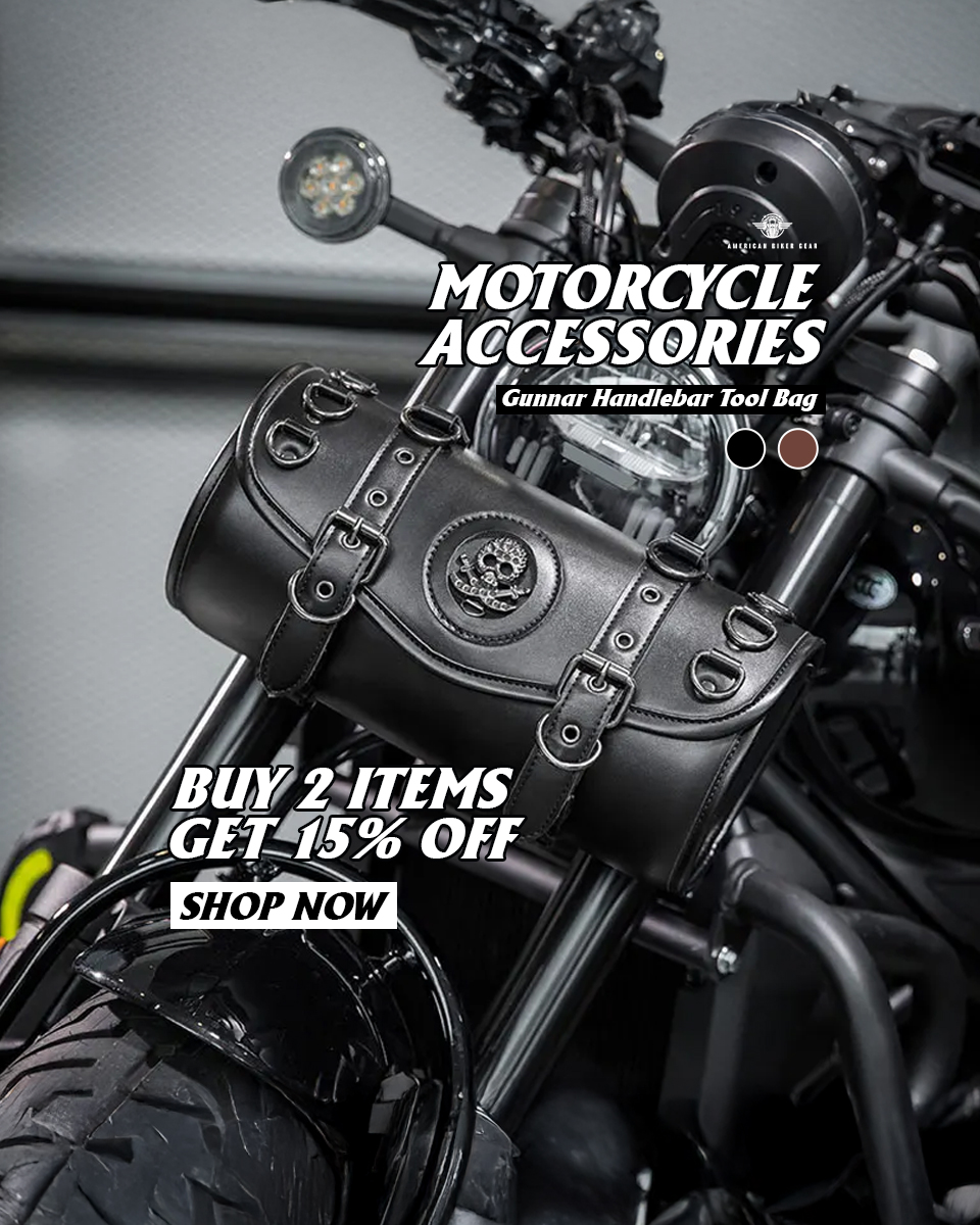 BikerGear - Fuel & Freedom Facebook ad