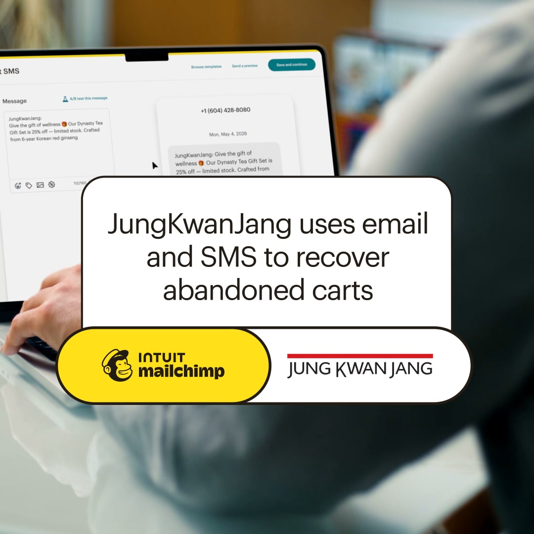 Intuit Mailchimp Facebook ad from Aug 18, 2026