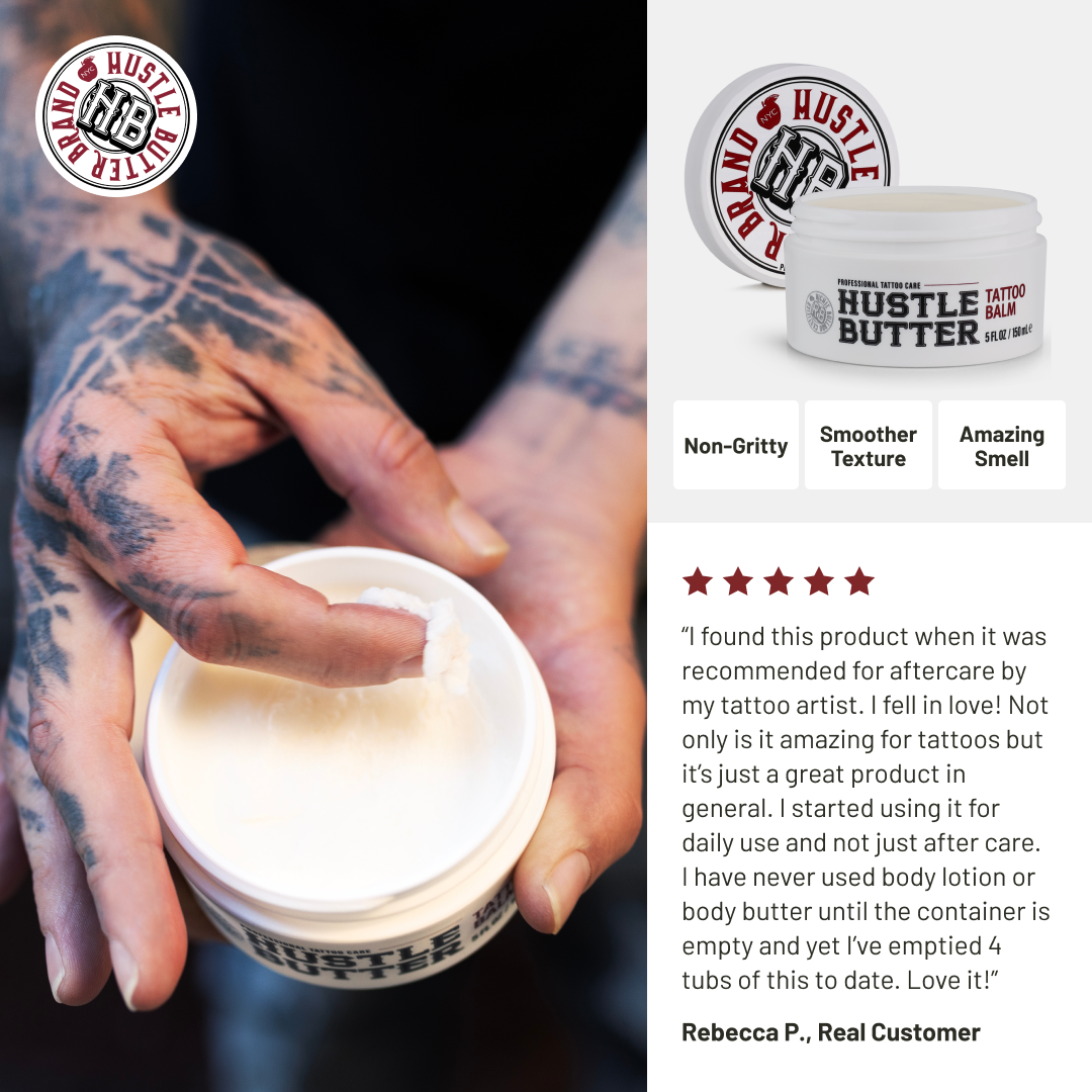 Hustle Butter Deluxe Facebook ad