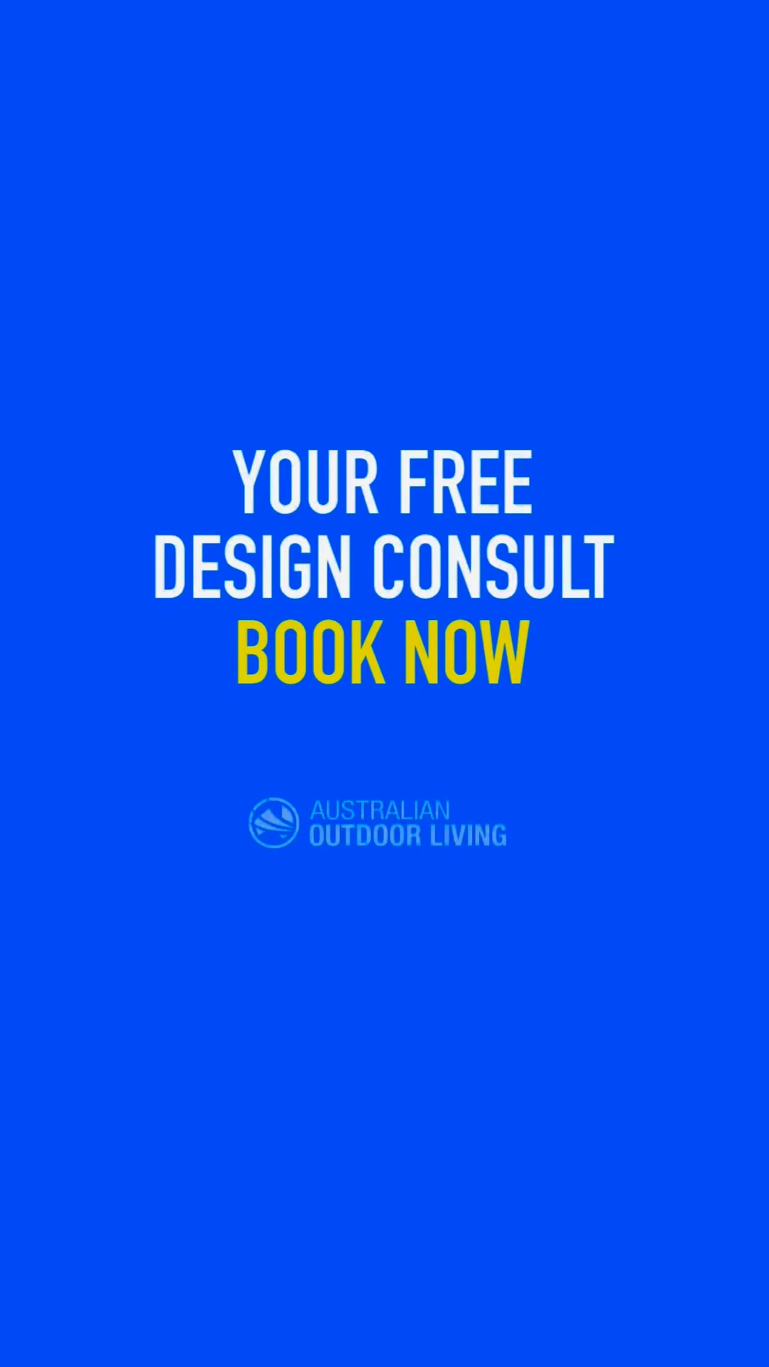Australian Outdoor Living Facebook ad: Interest Free Payment Plan Enjoy now, pay later!