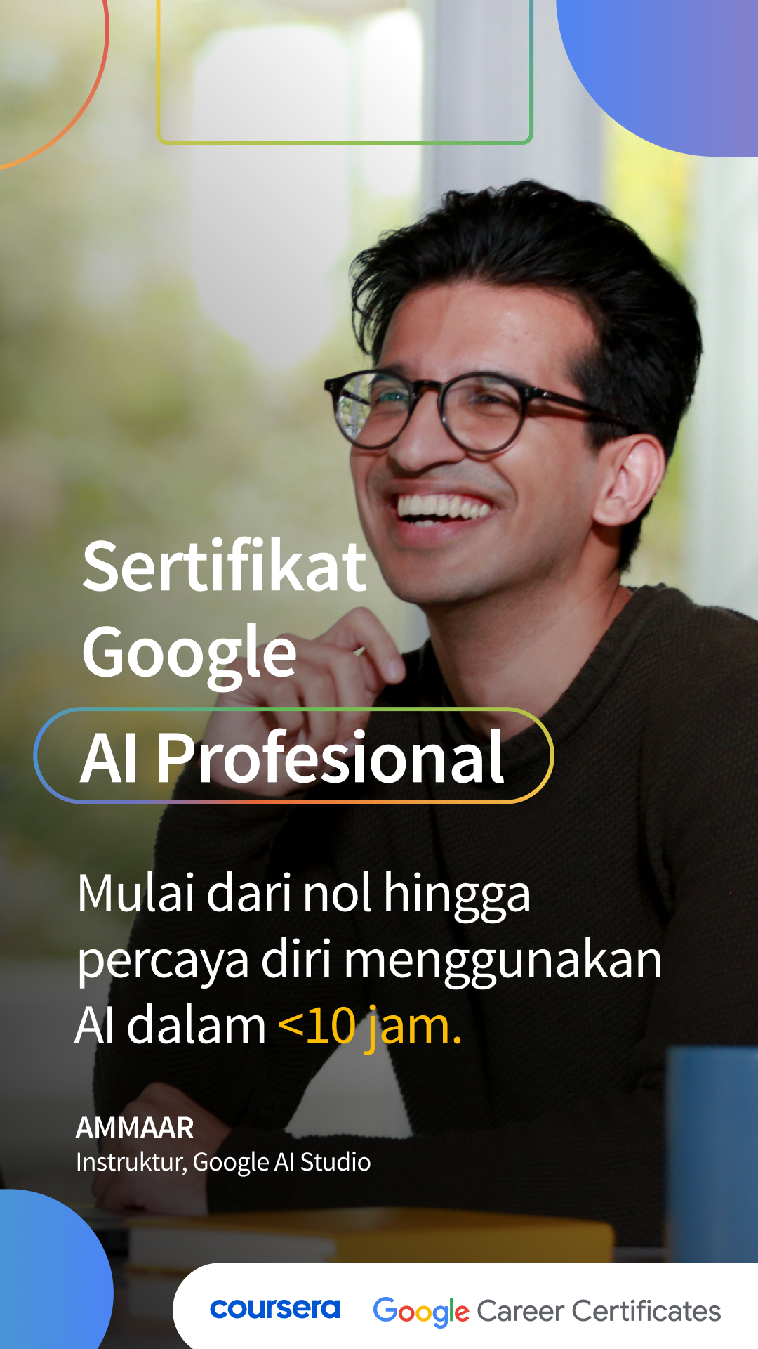 Coursera Facebook ad