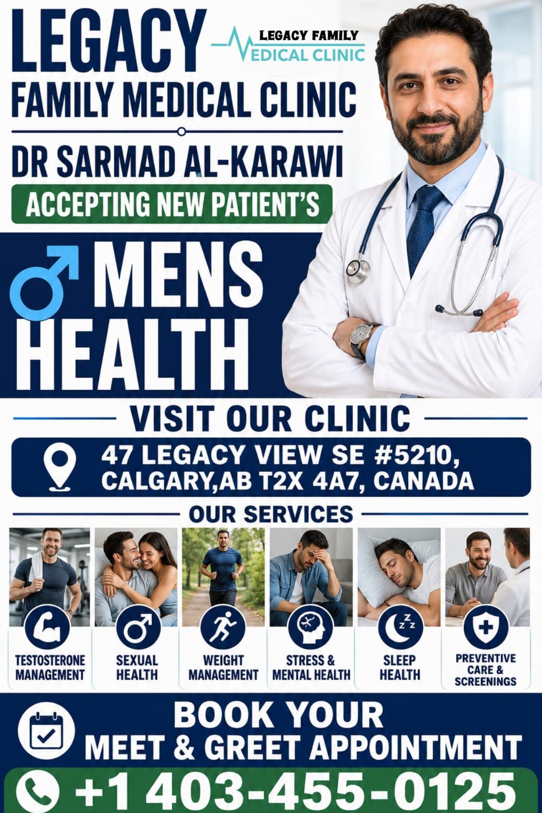 Legacyfamilymedicalclinic Facebook ad: LEGACY FAMILY MEDICAL CLINIC✓