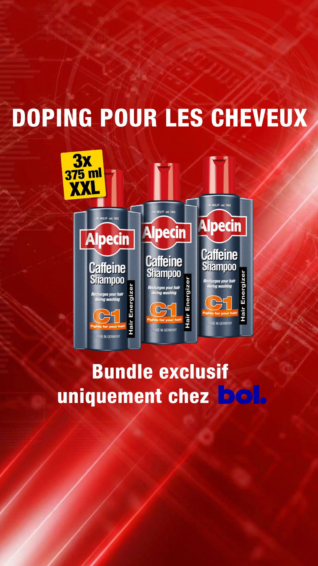 Alpecin Facebook ad